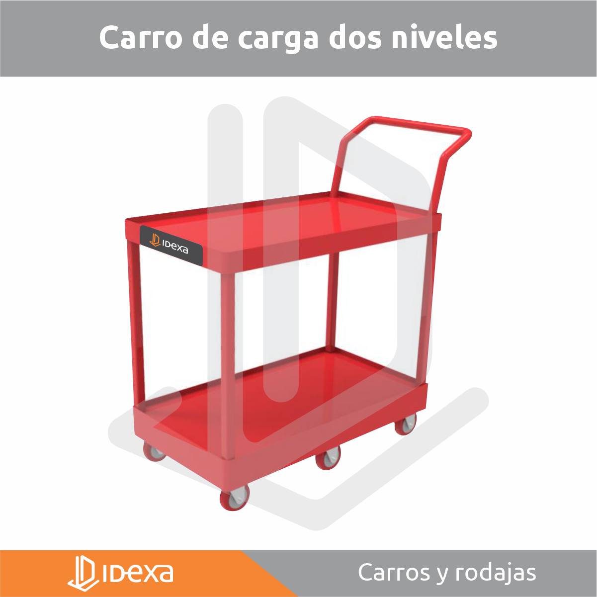 Idexa - Carro multiusos Ideal para facilitar la...