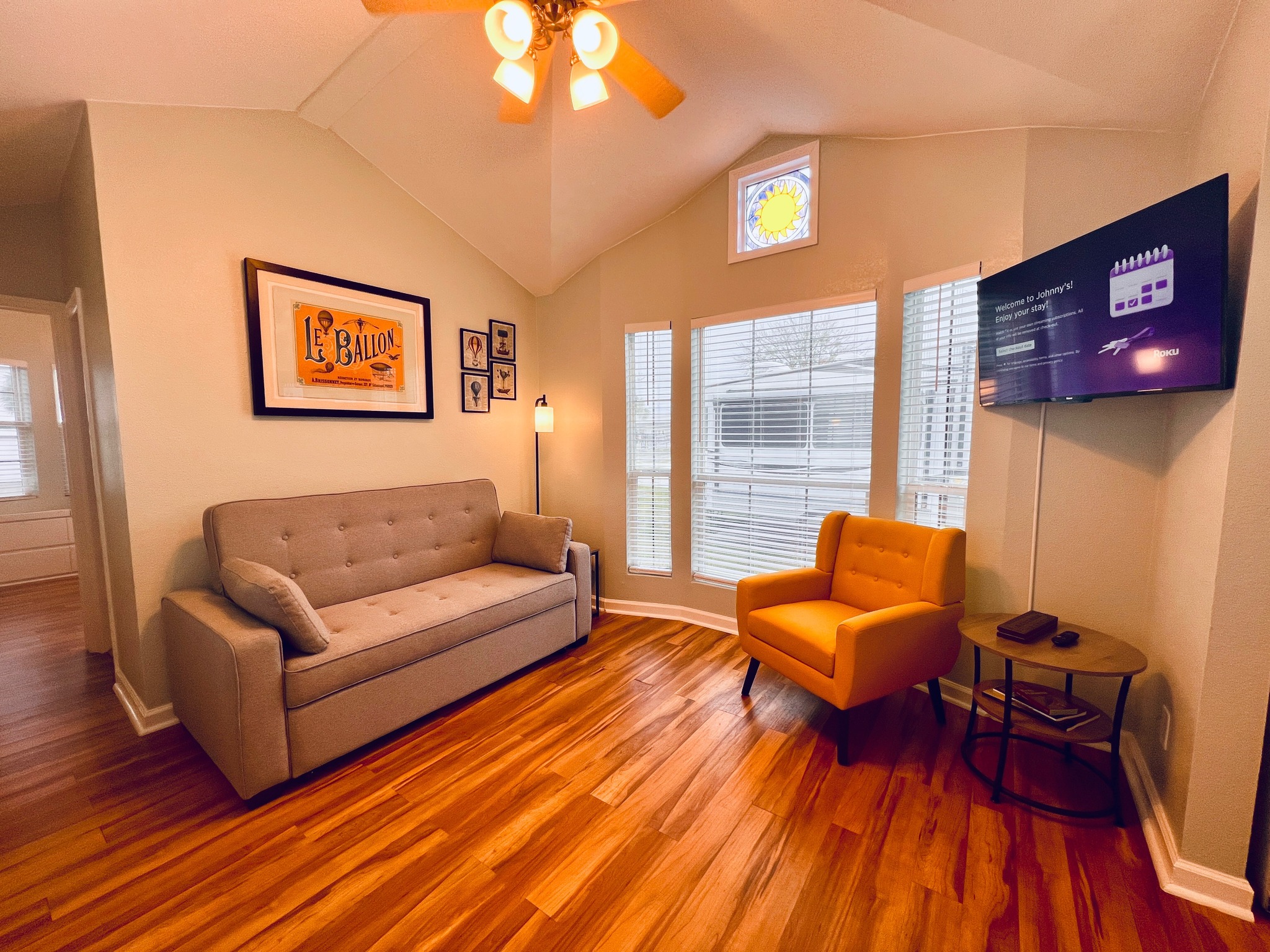 Our newly renovated Hot Air... - Johnny's Lakeside RV Resort