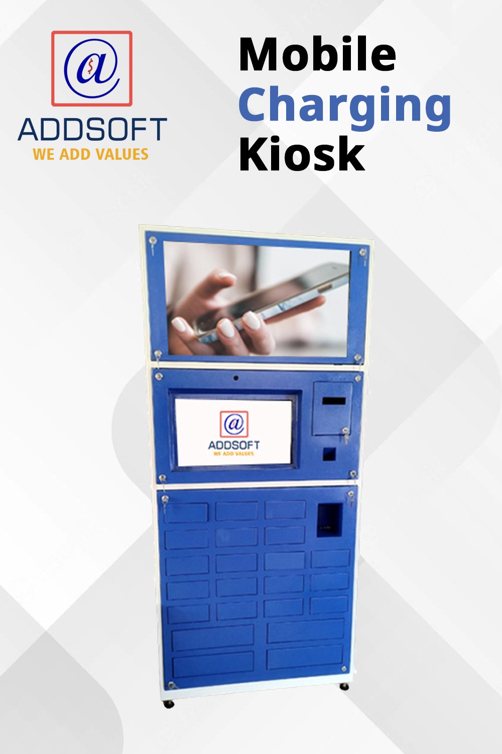 Addsoft - With Mobile Charging Kiosk | Secure Charging On-the-Go. Stay ...