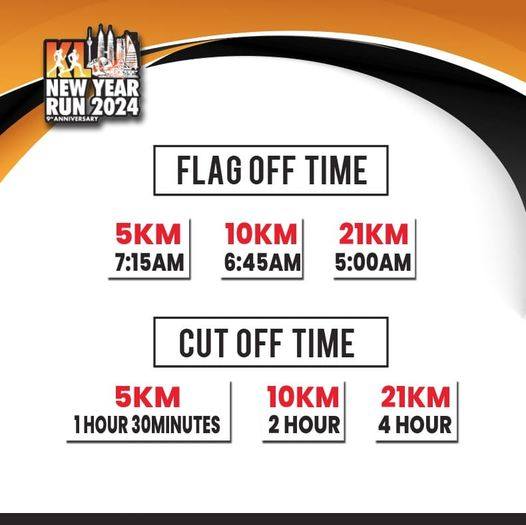 KL New Year Run 2024 - Flag off time... - Pacemakers Malaysia