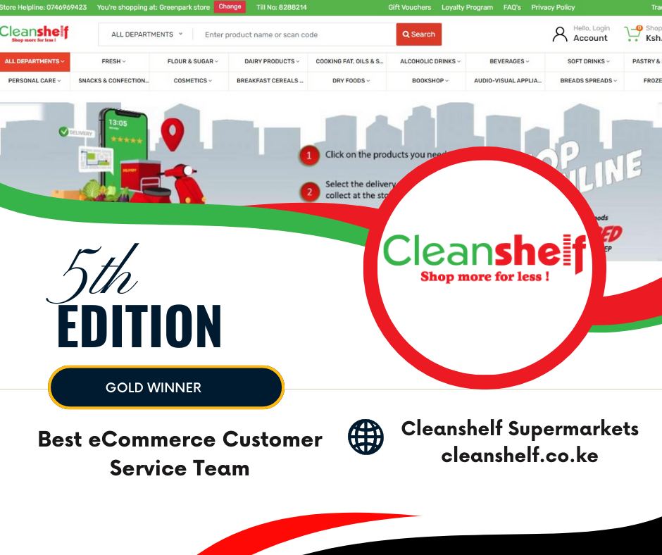 CLEANSHELF SUPERMARKET. last year... - Vibrant Digital Africa | Facebook