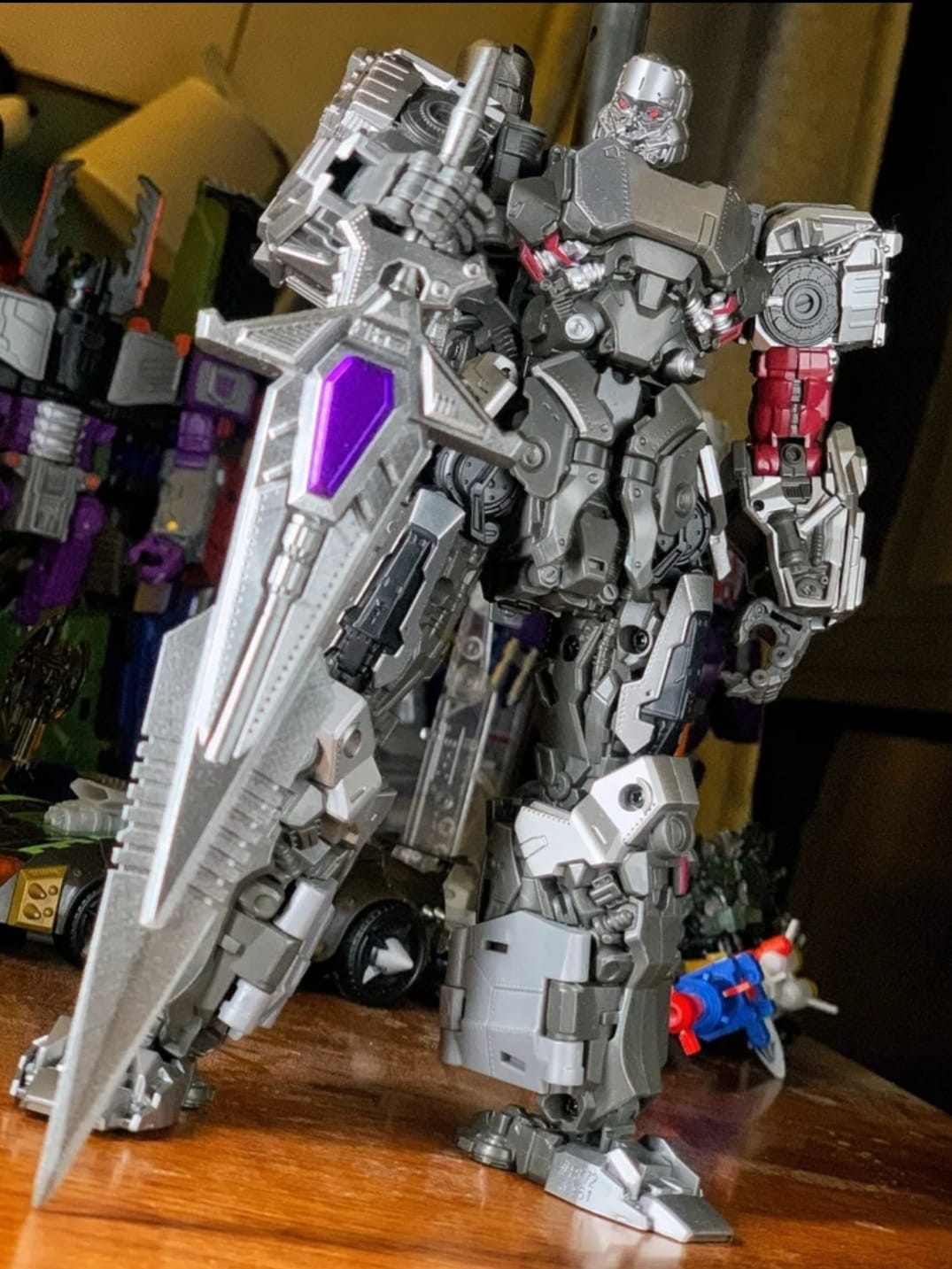 What if Megatron turned into a sword instead of a gun?