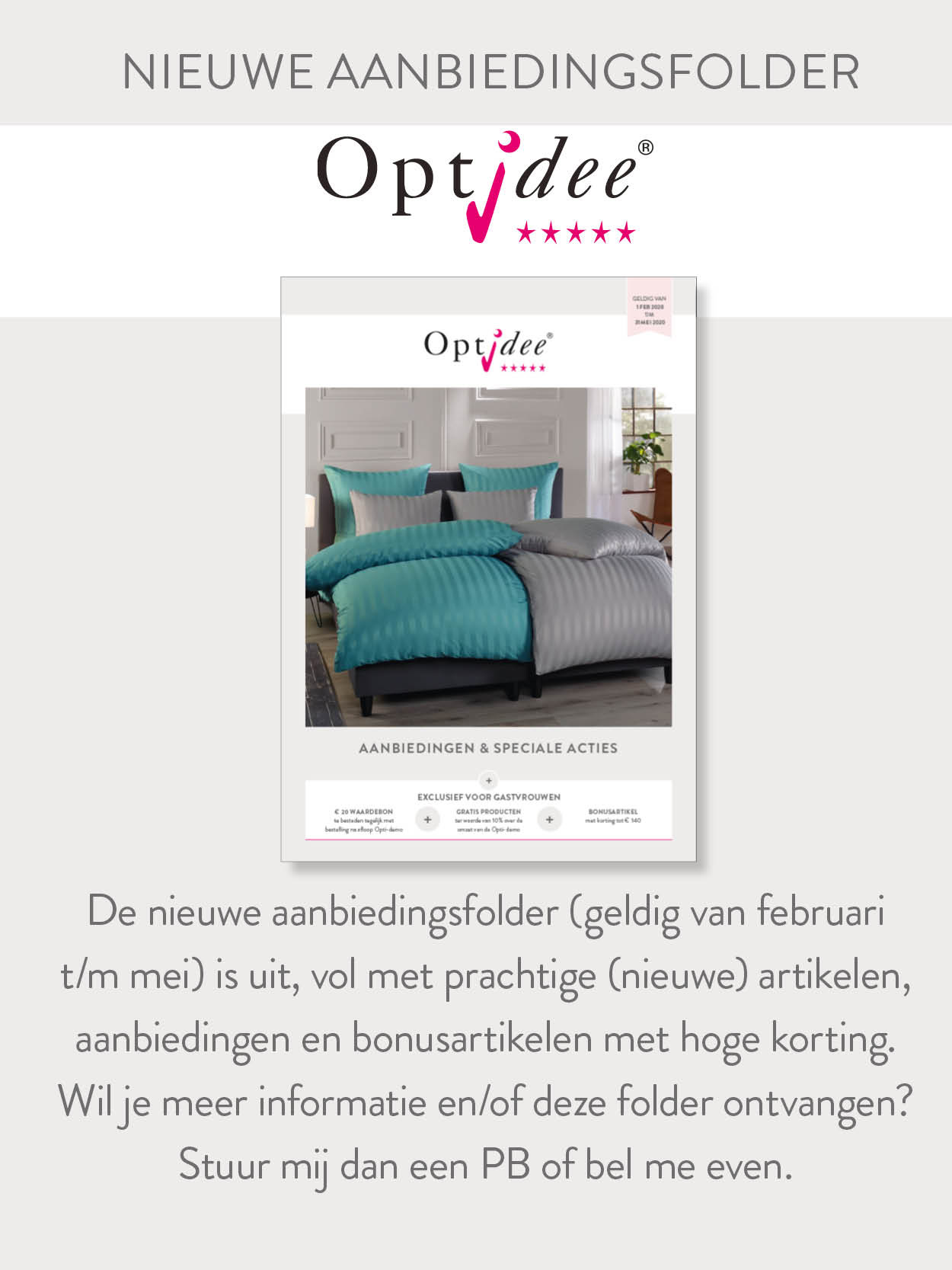 Comfortliving4you - Weer prachtig nieuwe producten van Optidee. Nieuw ...