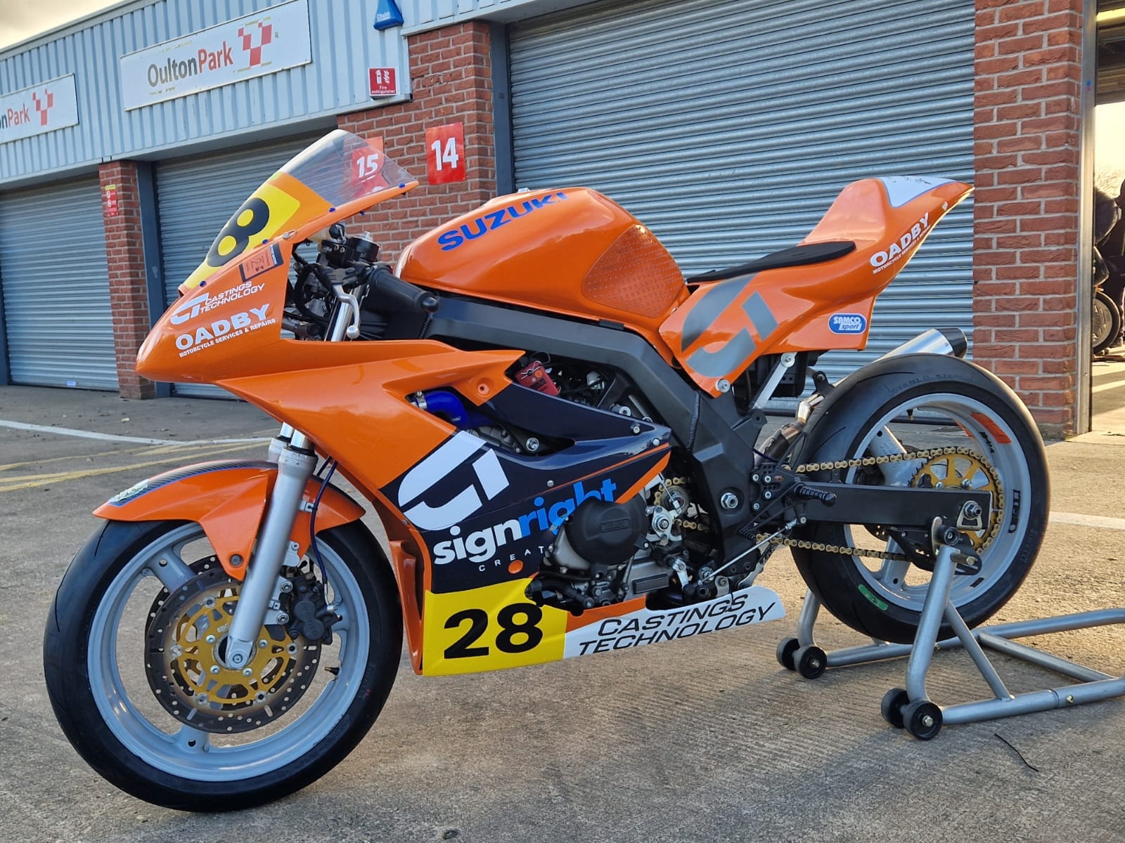 Jamie Ingham racing