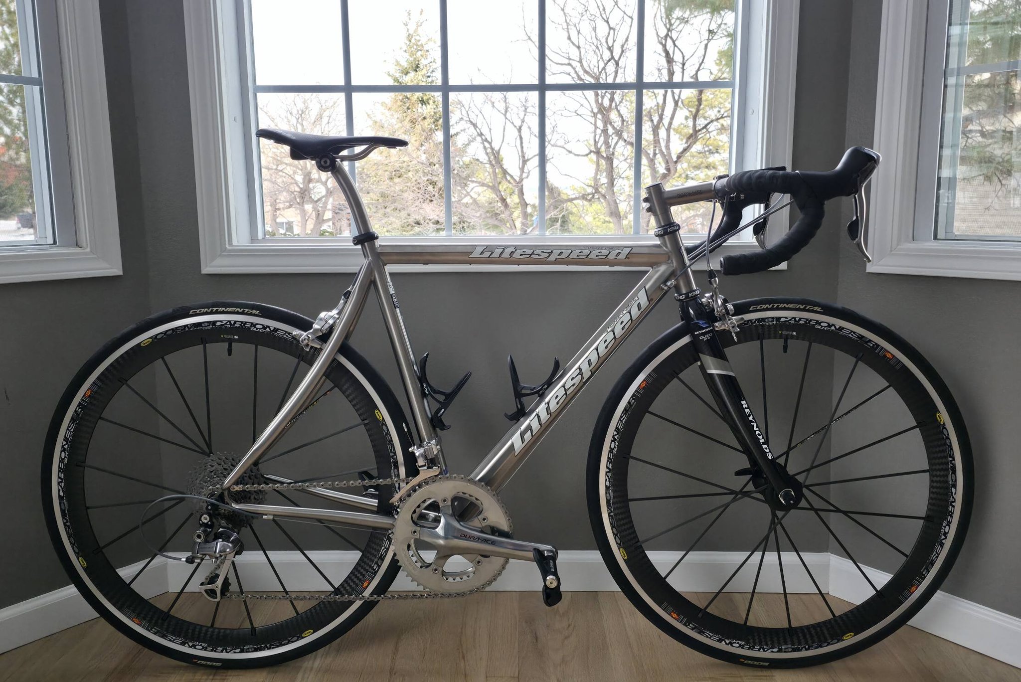 Rebuilt 2003 Litespeed Vortex bicycle