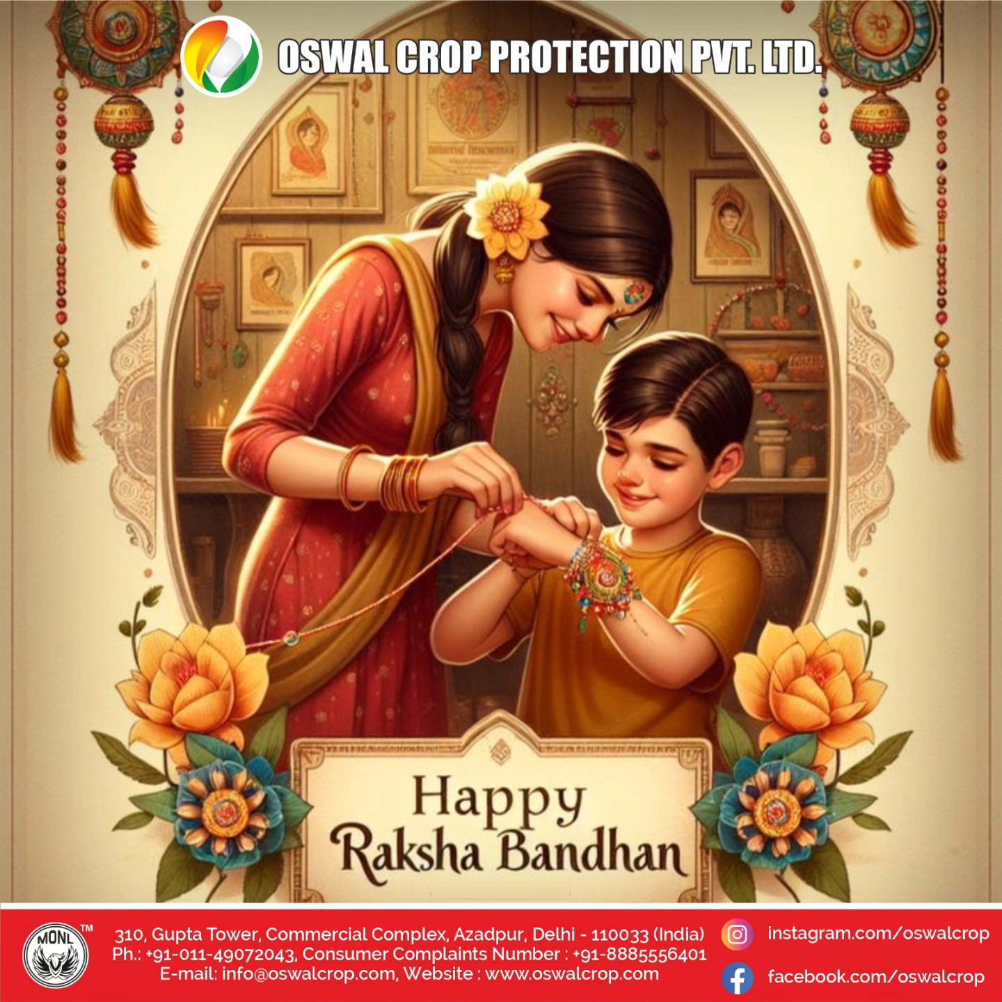 OSWAL - This Raksha Bandhan 🤝 , let’s celebrate the spirit of ...