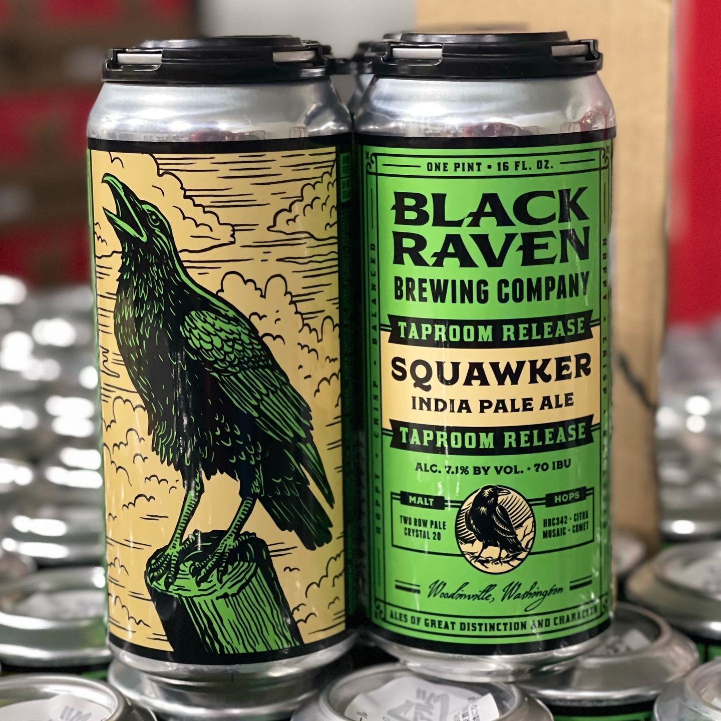 🏭Black Raven Brewing 🍺Squawker IPA... - Evergreen Imports | Facebook