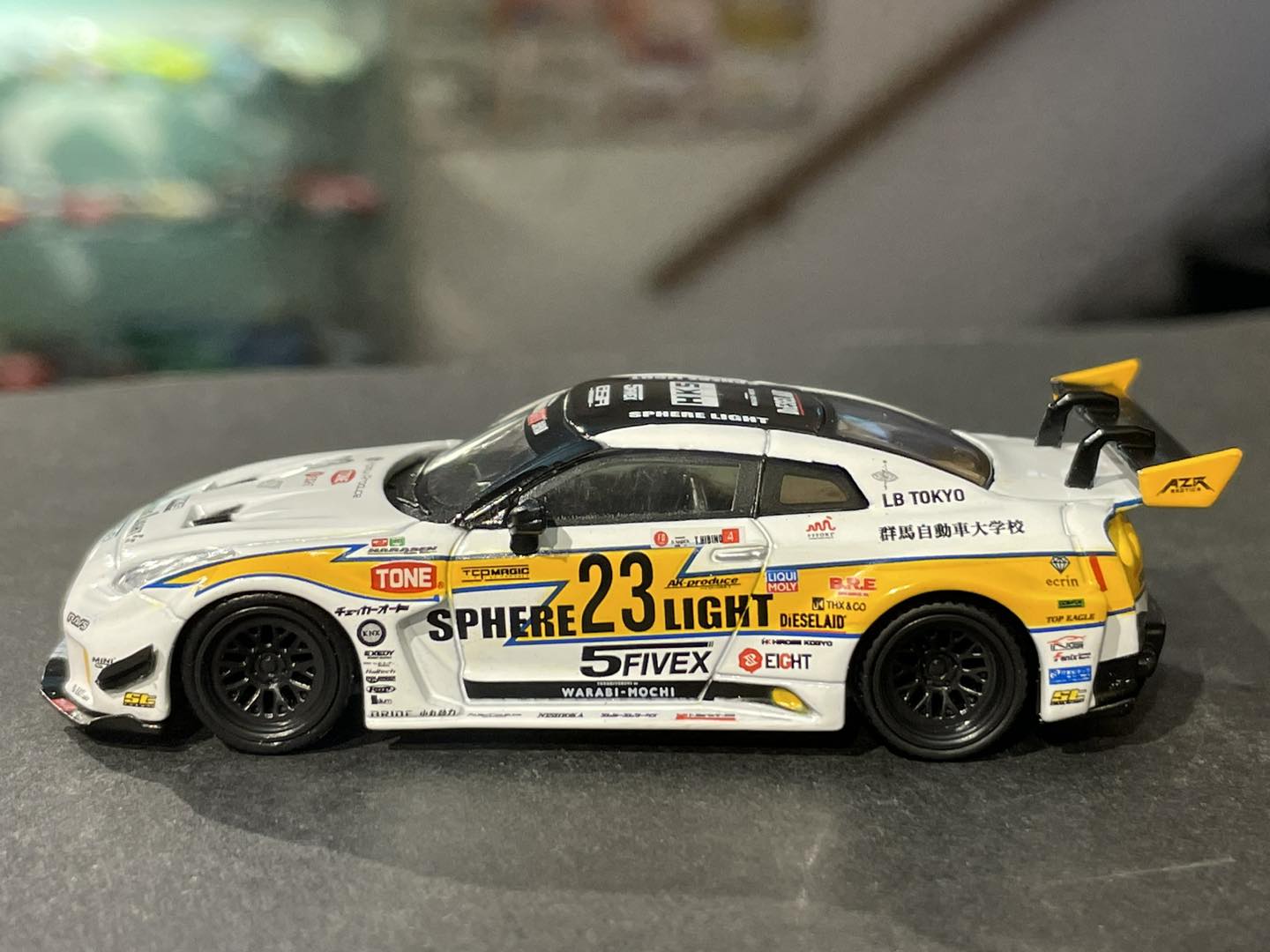 Limited edition Minigt lbwk x xlarge gtr35 diecast model