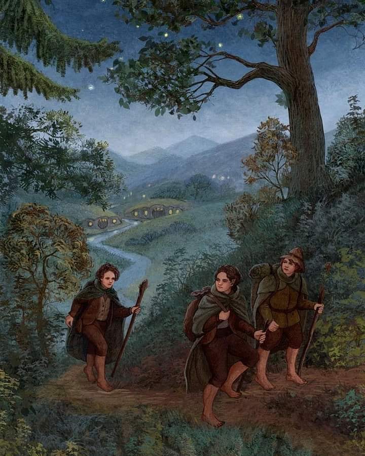 Tolkien's - THREE IS COMPANY (On 23 September T.A. 3018, Frodo leaves ...