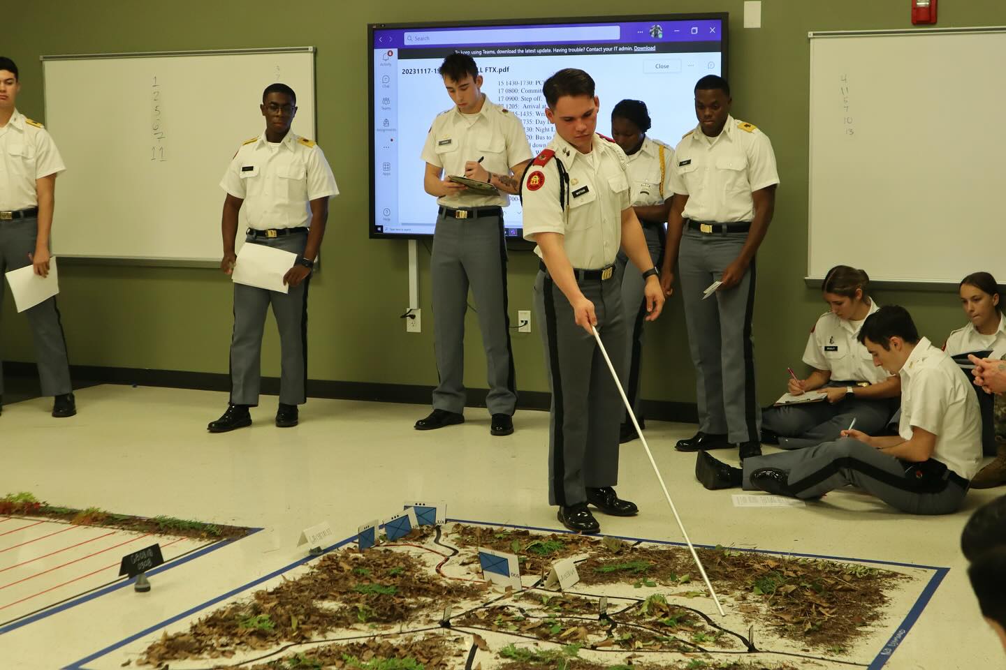 The Planning starts... - 1st Brigade Army ROTC - Spartans