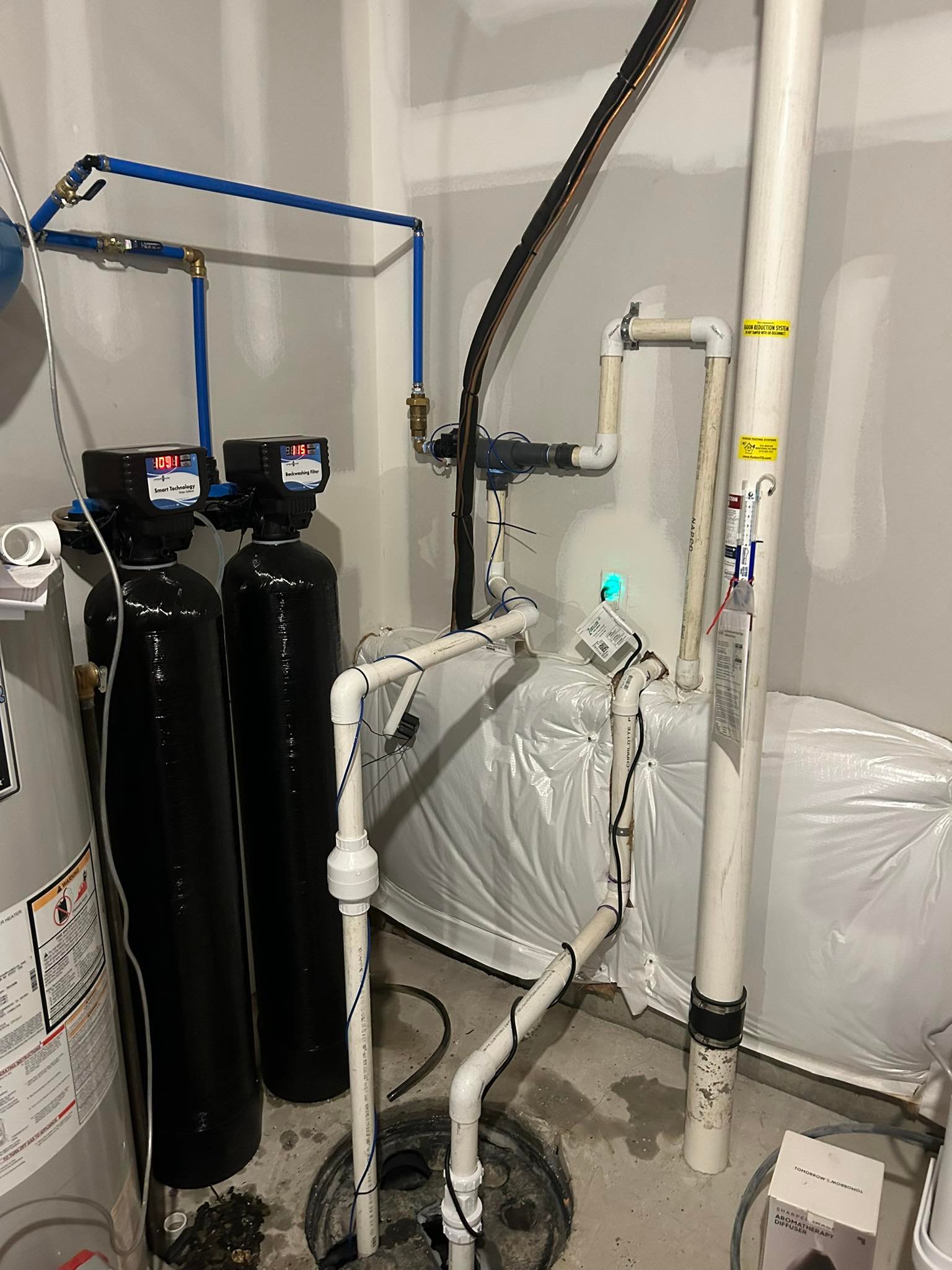 His - Water commander water powered backup sump and new main | Facebook