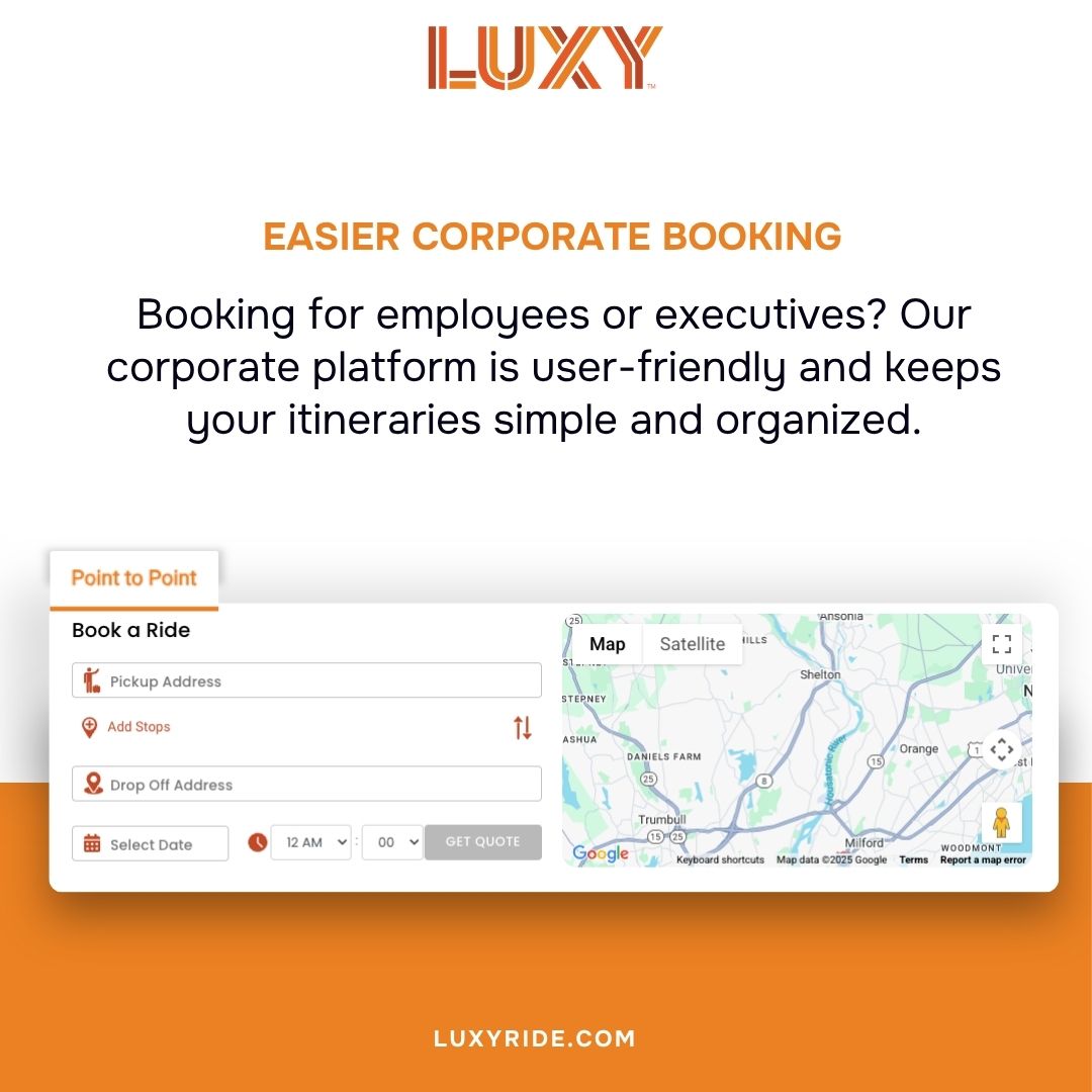 LUXY - From single rides to recurring travel, our corporate booking ...