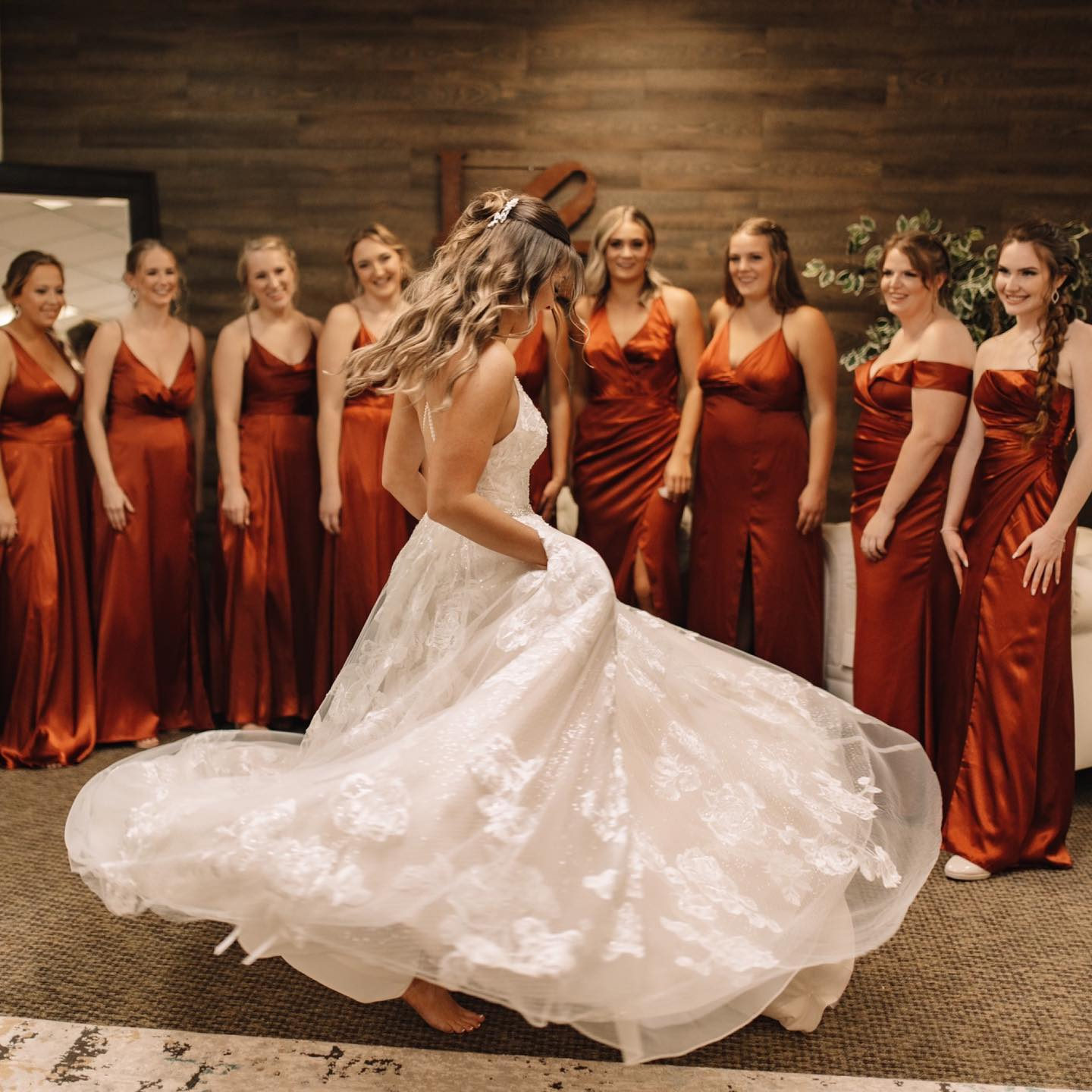 women davids bridal bridesmaid dresses Now trending: sultry satin ✨ Check out top rated bridesmaid dresses here: https://davidsbridal.visitlink.me/KIlv3p 📸: @ @madicurlphoto @donnellperryphotography, @ladyk.green, @southernbridemagazine, @samanthaclarke long black gown The Most Comfortable T-Shirt Size:38GG