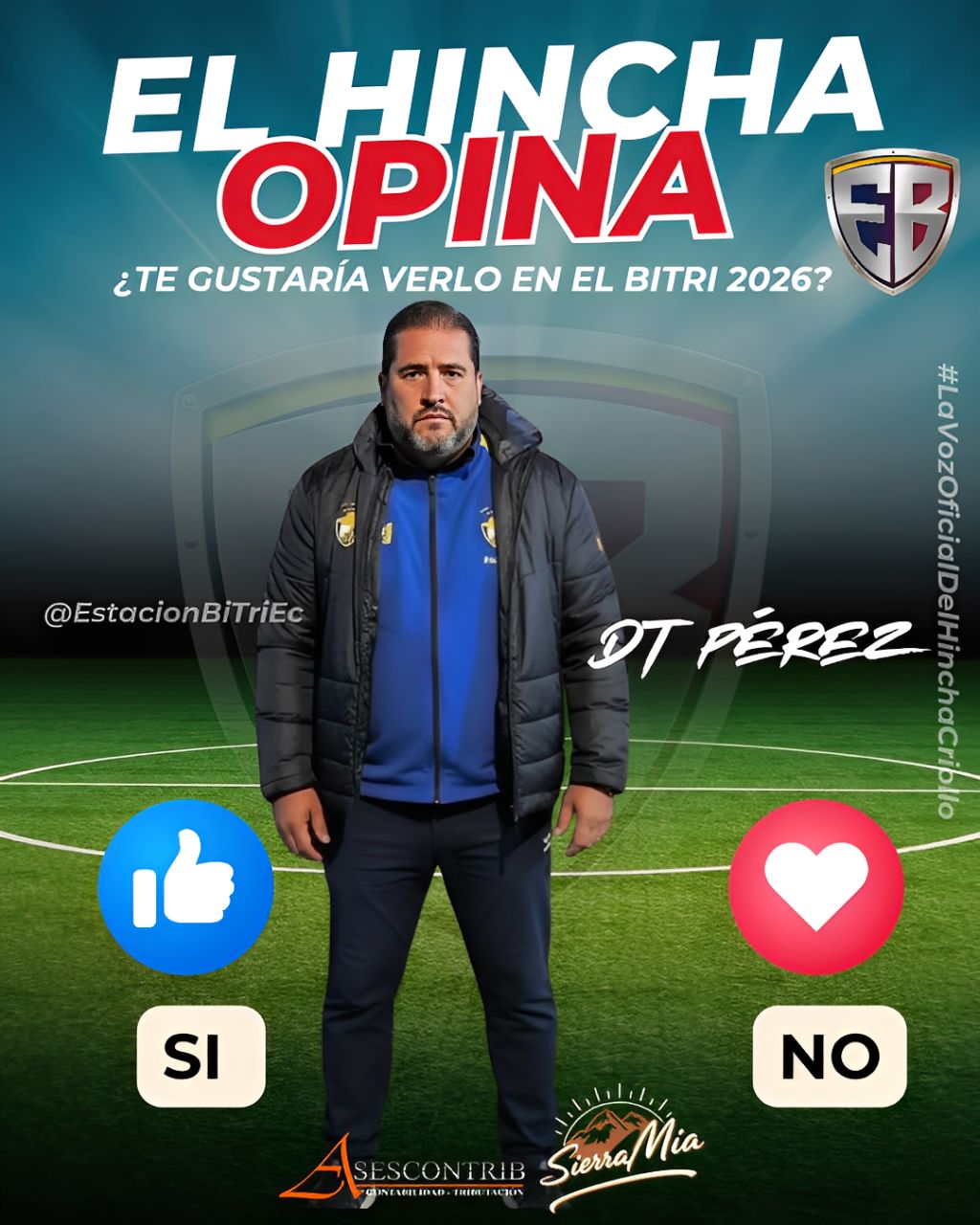 🔴 EL HINCHA OPINA 🔴 ⚽🤔Que te... - Estación BiTri Ecuador | Facebook