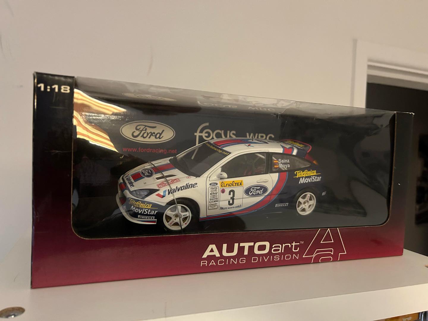 For Sale, from a private collection, 1/18 Auto Art Ford Focus WRC