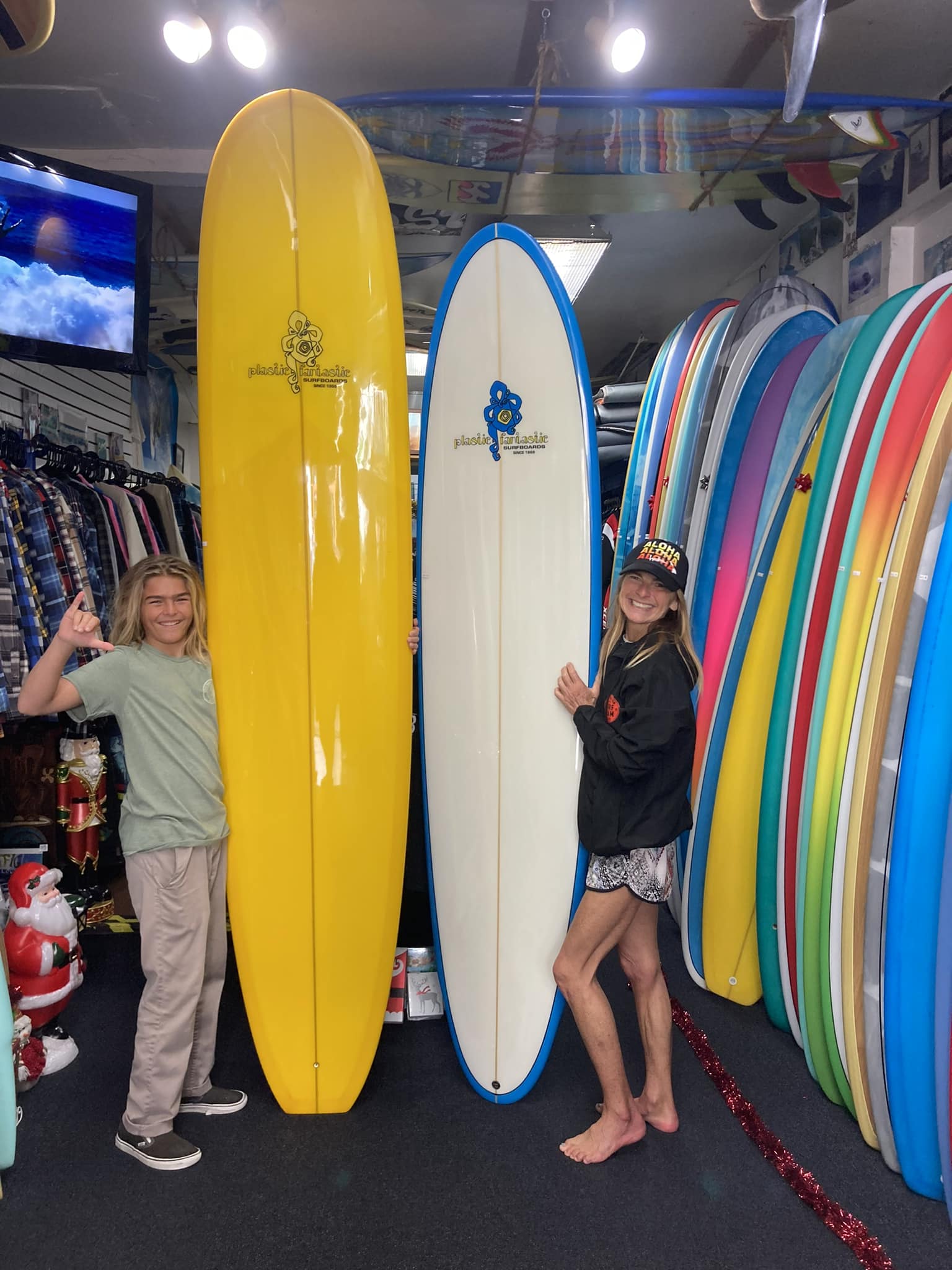 Rick surfboard shaped by Phil Becker in 1966
