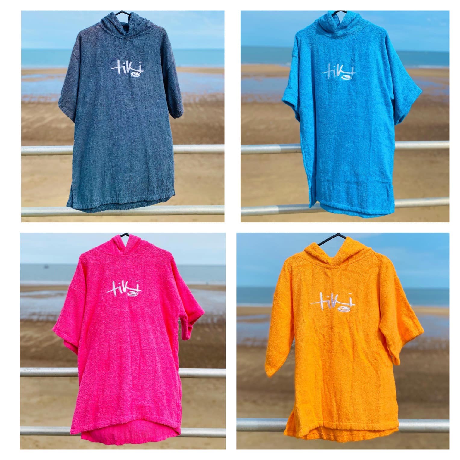 ☀️Tiki Hooded Towel Changing Robes -... - Whitby Surf School