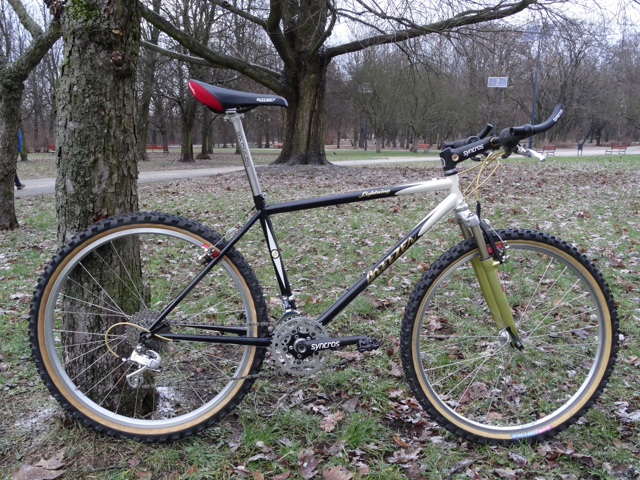 My Breezer Lightning 1994 with some Syncros and Ritchey parts. The