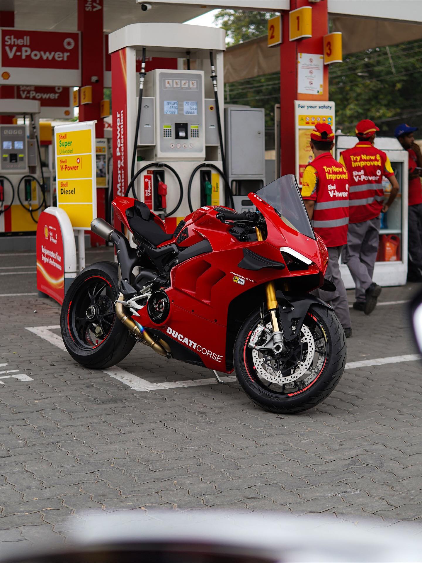Ducati Panigale ❤️ 5BGE Sel Super For yeur afety วัสี V-Power