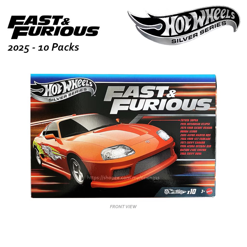 2025 Hot Wheels Fast & Furious 10-pack review