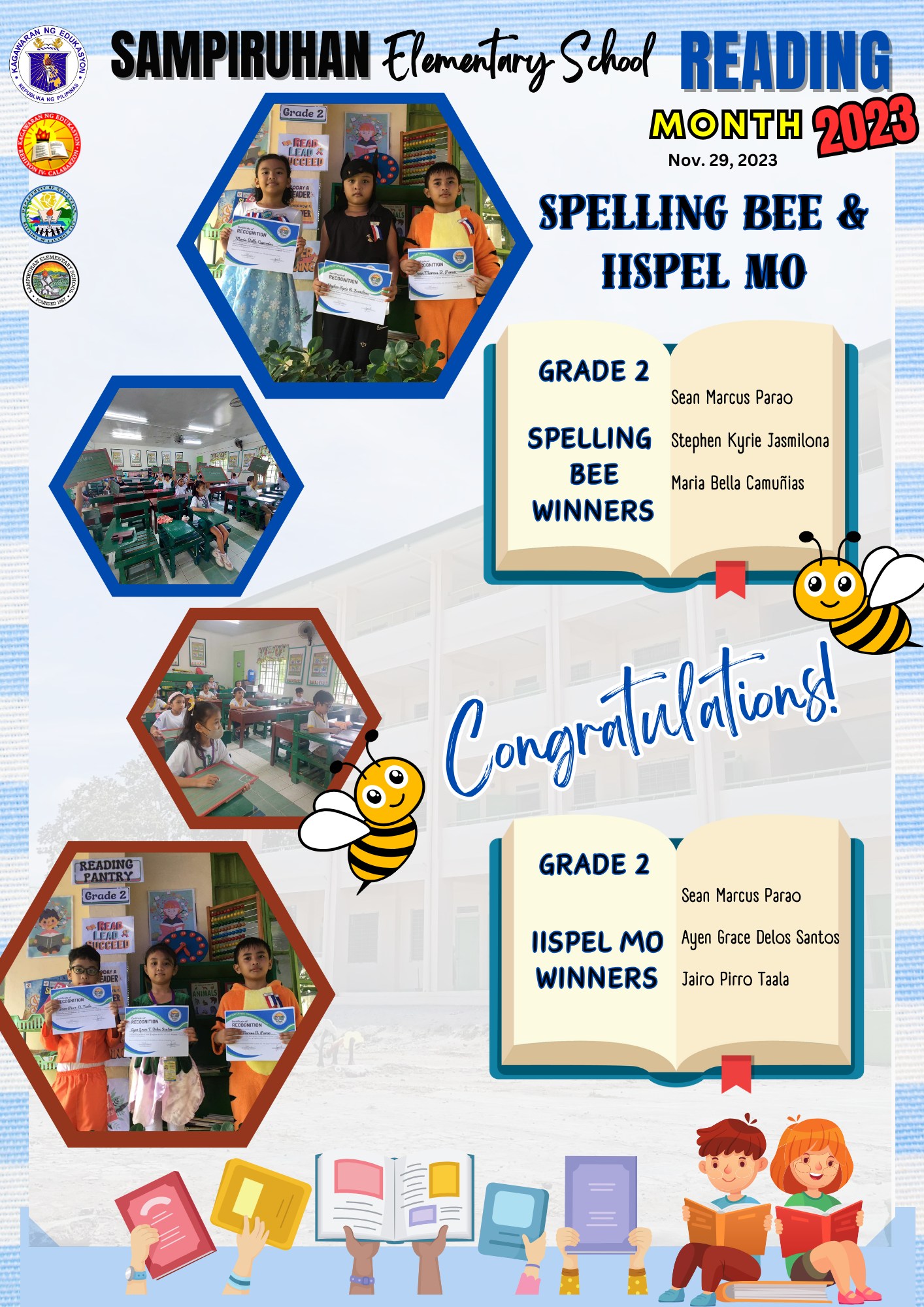 SES Reading Month... - DepEd Tayo Sampiruhan ES-Calamba City