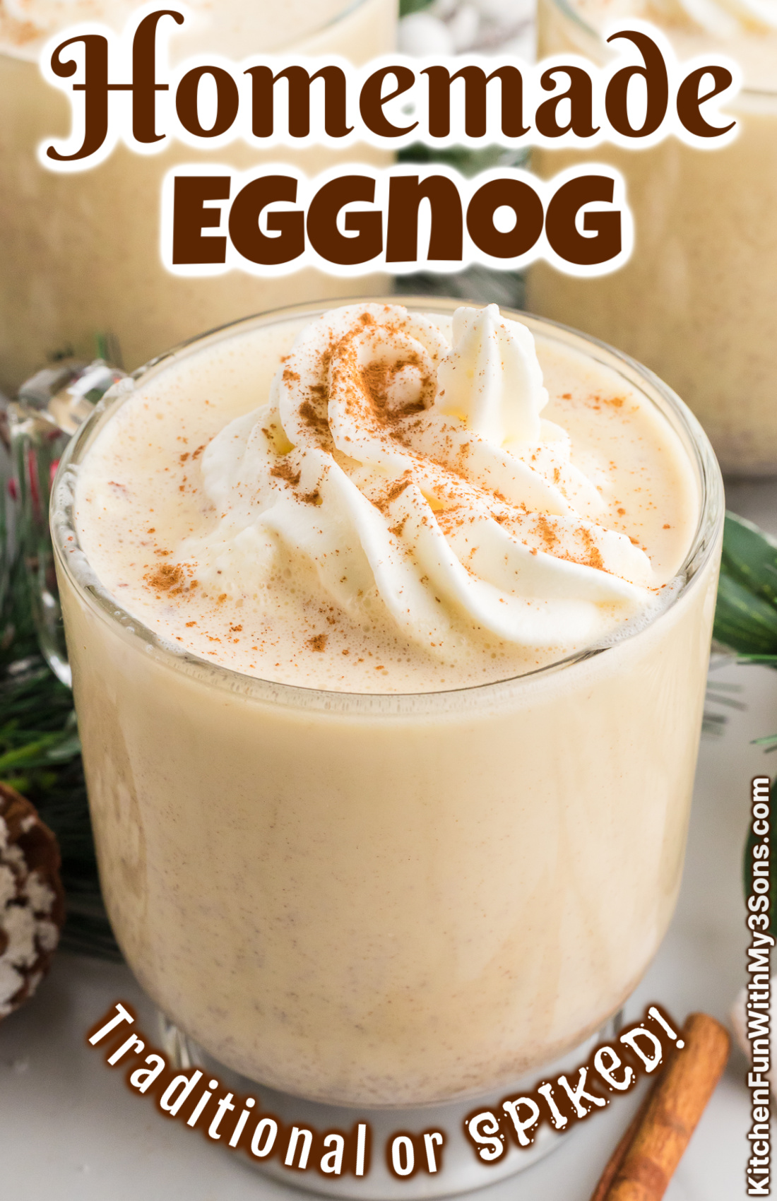 HOMEMADE EGGNOG - absolute... - Kitchen Fun With My 3 Sons | Facebook