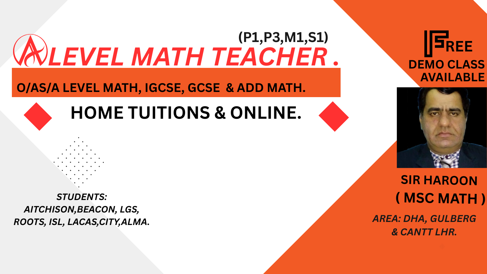 Math Academy - ⭐📘 EXPERT O & A LEVEL MATH HOME TUITION 📘⭐... | Facebook