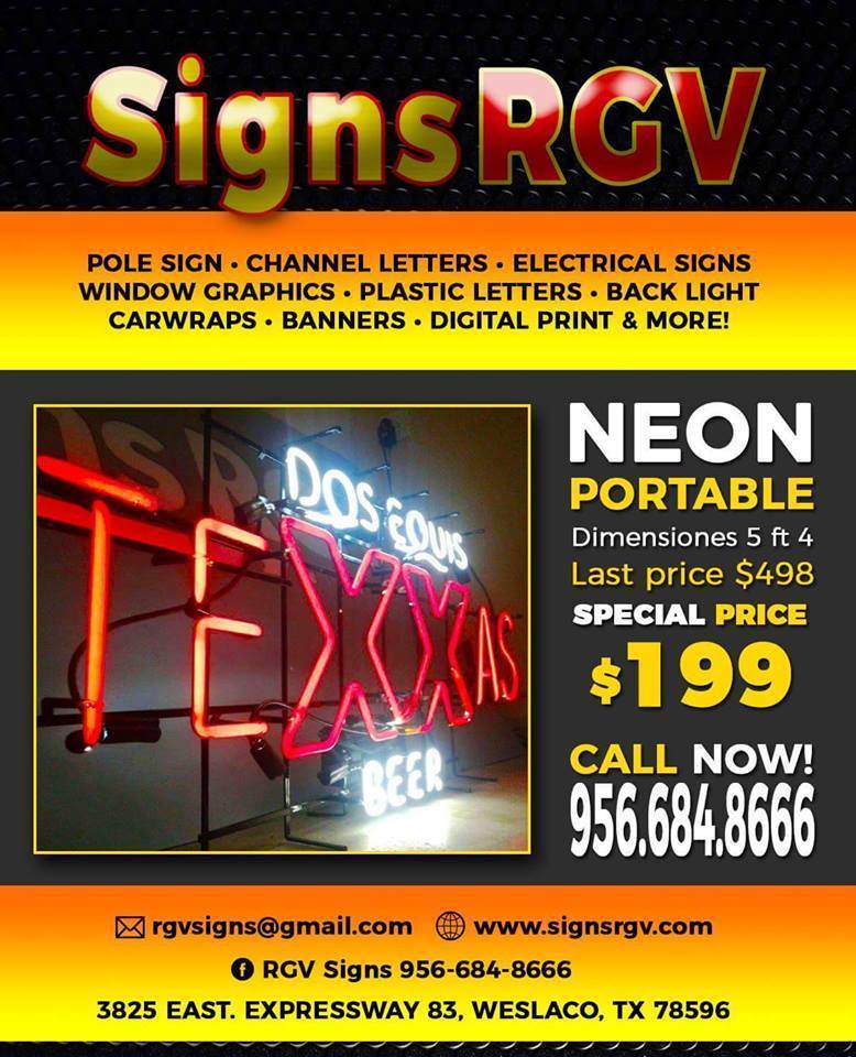 RGV Signs 956-684-8666 | Weslaco TX