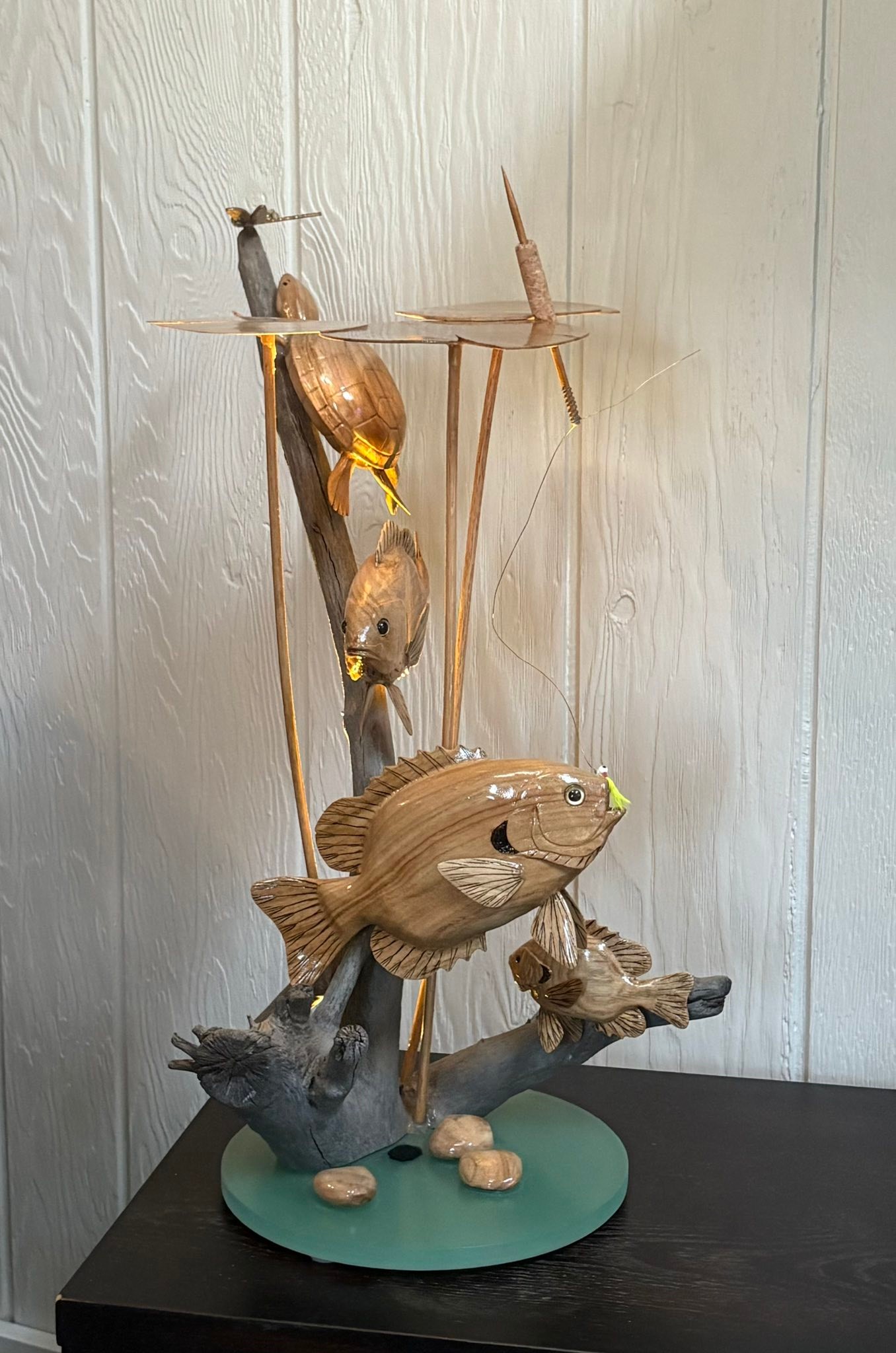 biloxi tribe crafts wood and stone fishing pole St. Croix LWTS80MLF2 Legend Tournament Walleye Spinning Rod and that starts with your pole Wooden fishing toy - DIY