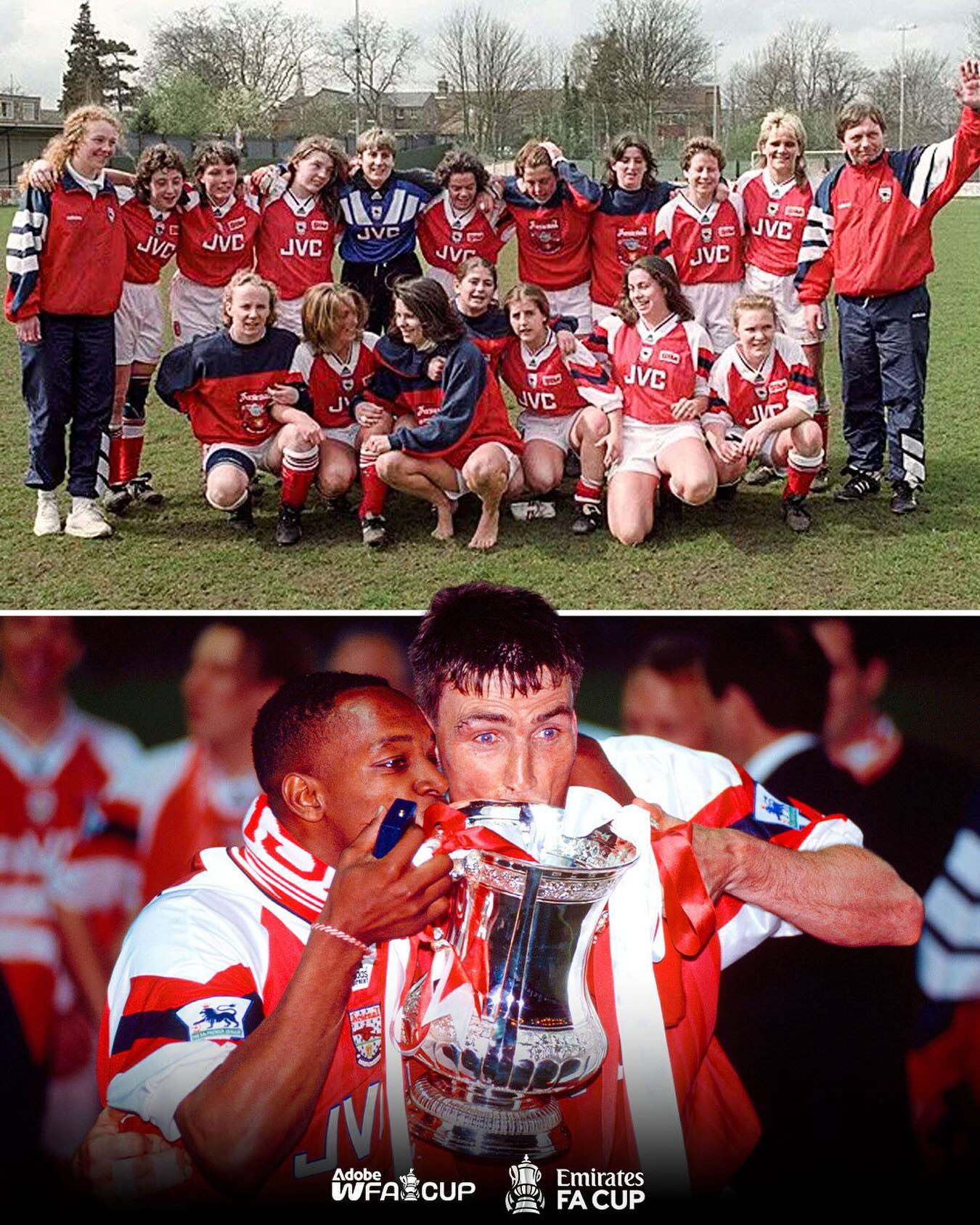 Arsenal wins 1993 FA Cup with Andy Linighan's goal