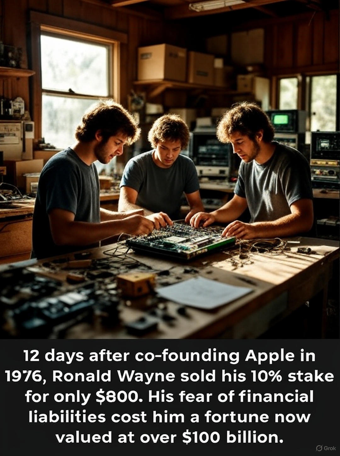 OnThisDay in 1976, Apple Inc. was founded by Steve Jobs, Steve