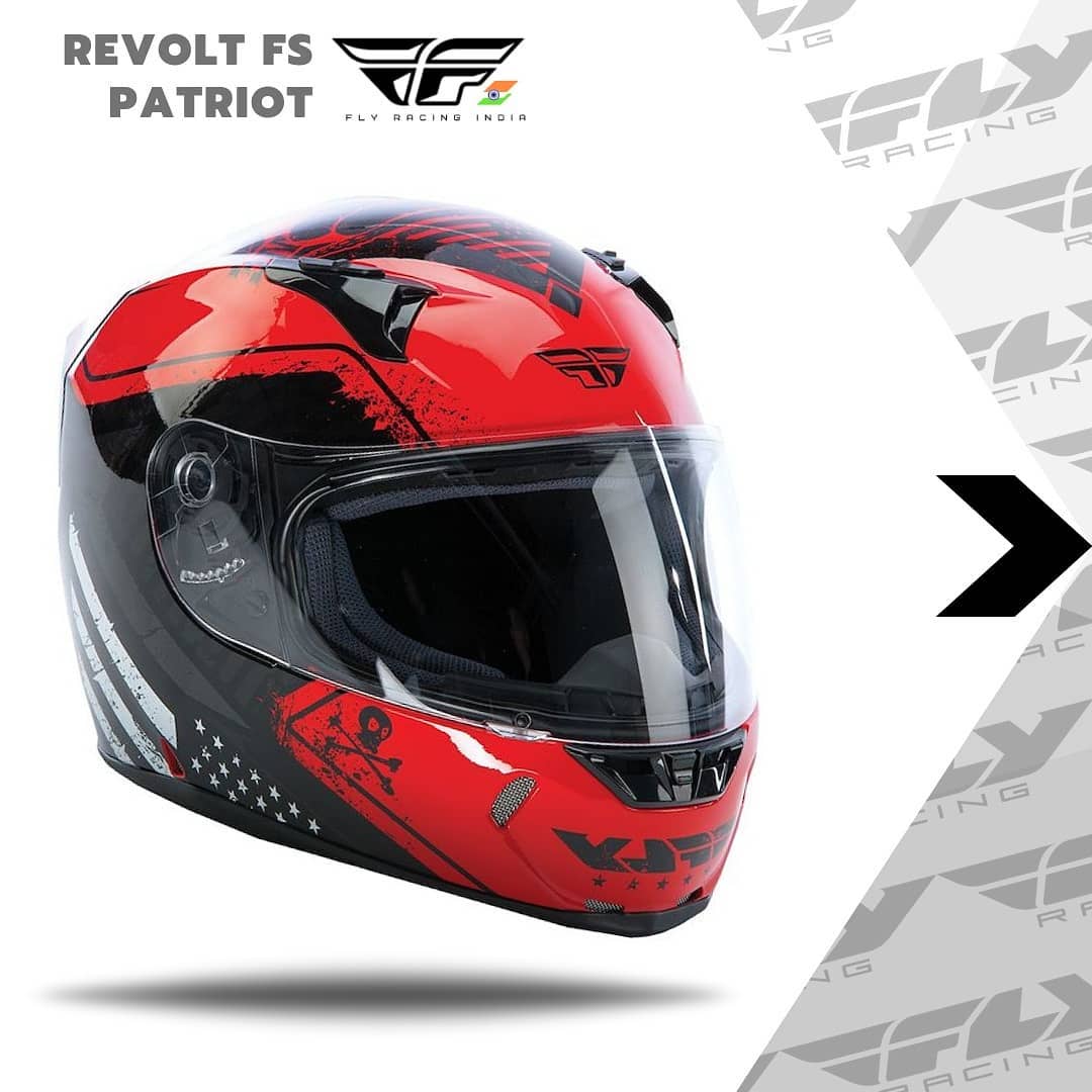 fly fs patriot motorcycle helmet Racing Youth Kinetic polyester moisture Fly Racing Revolt Coil Helmet