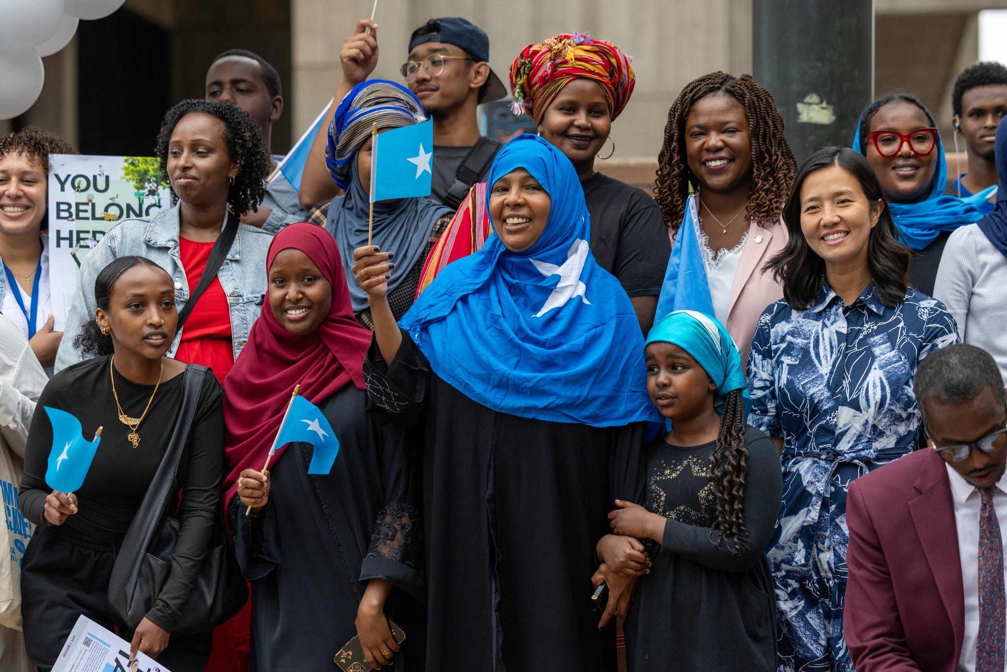 Today, we proudly raised the Somali Flag on City Hall Plaza and ...