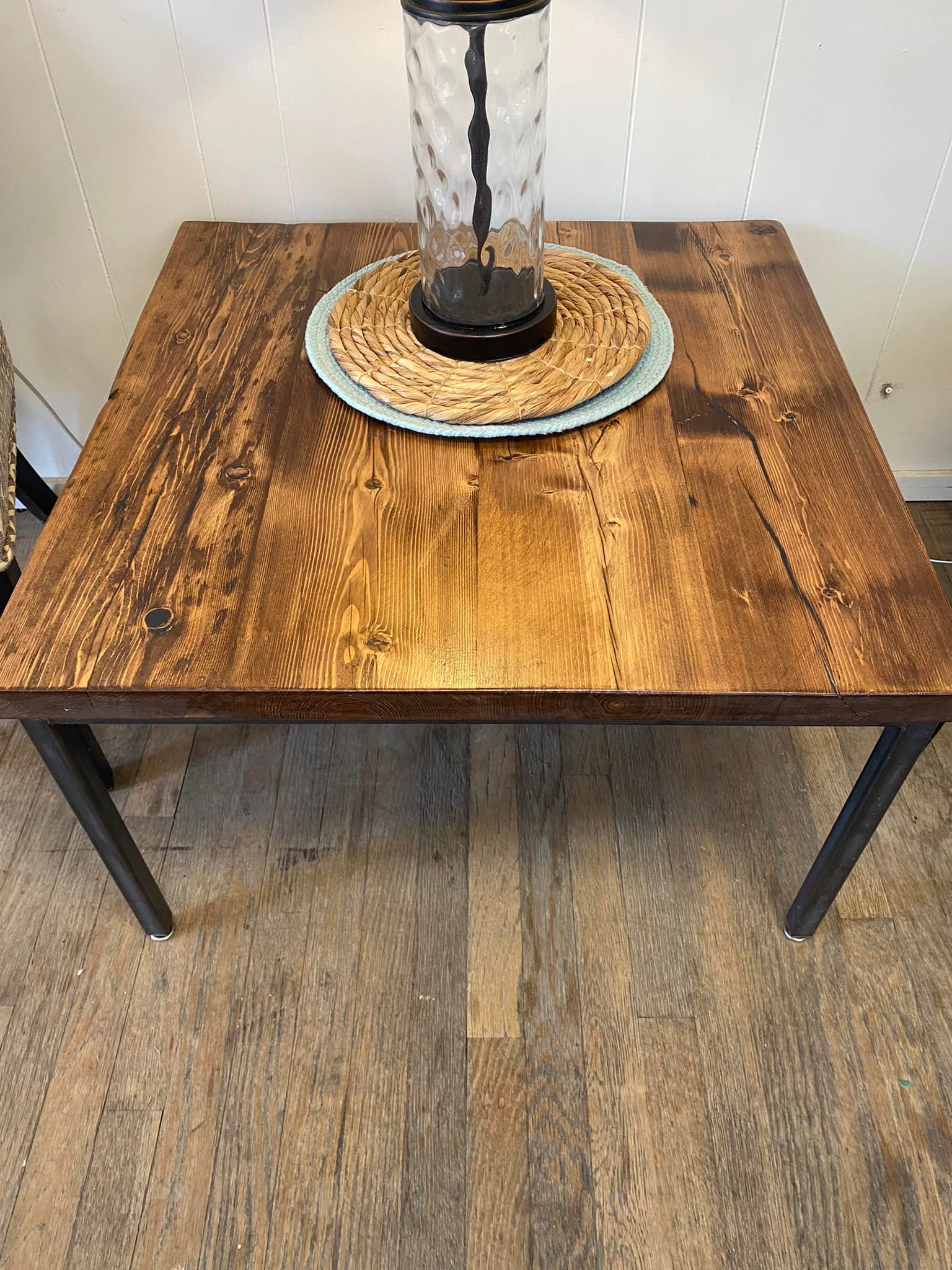 View of Concepts Created Handcrafted, Reclaimed Wood Furniture