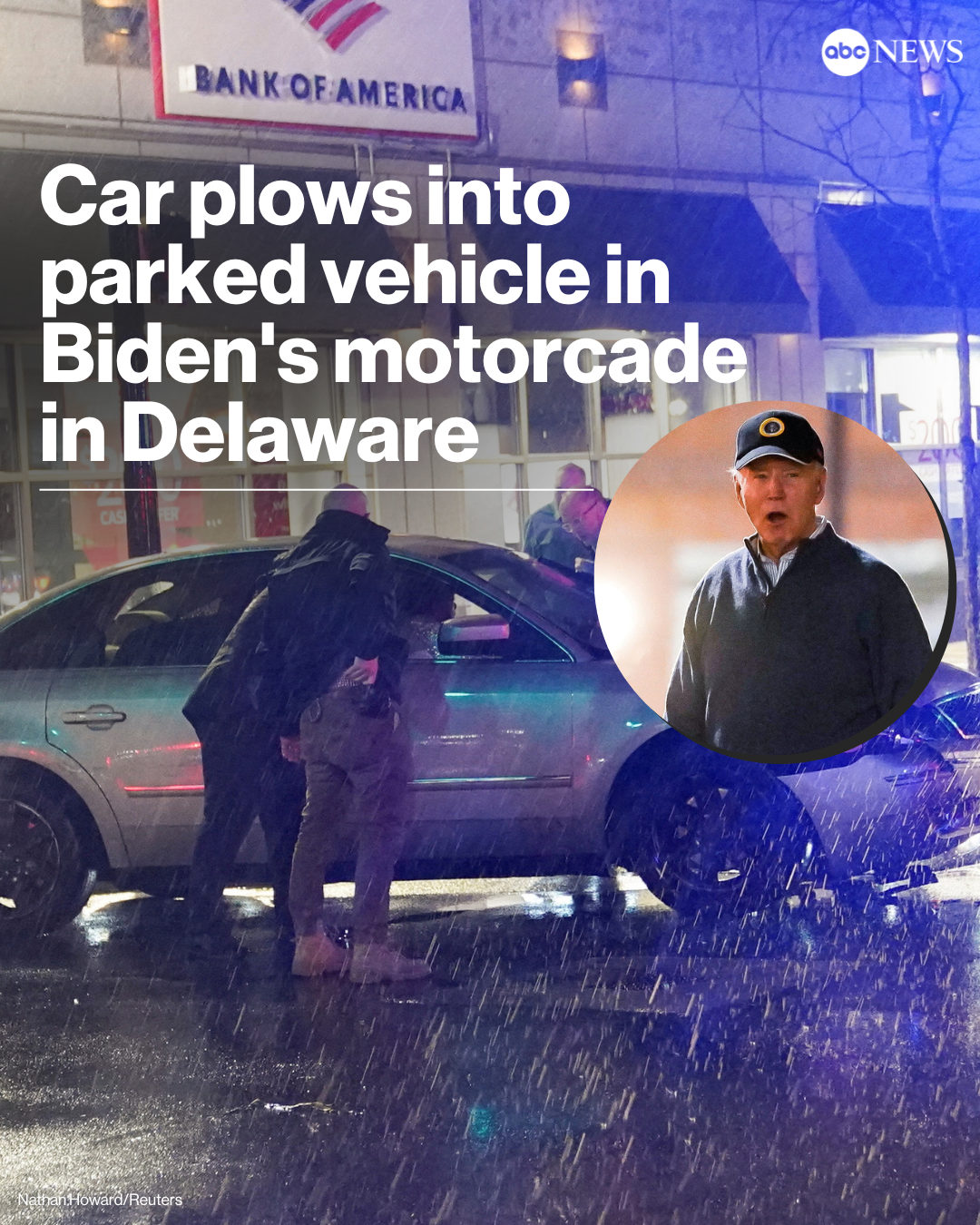 ABC News - An SUV that was part of President Joe Biden's... | Facebook