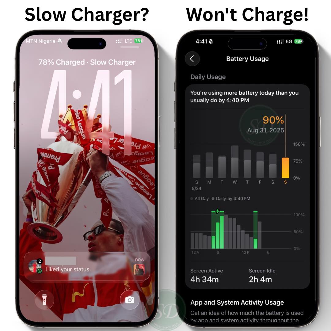 iOS 26 Slow Charger Bug? No! It's not a... - Smart Depot Tech | Facebook
