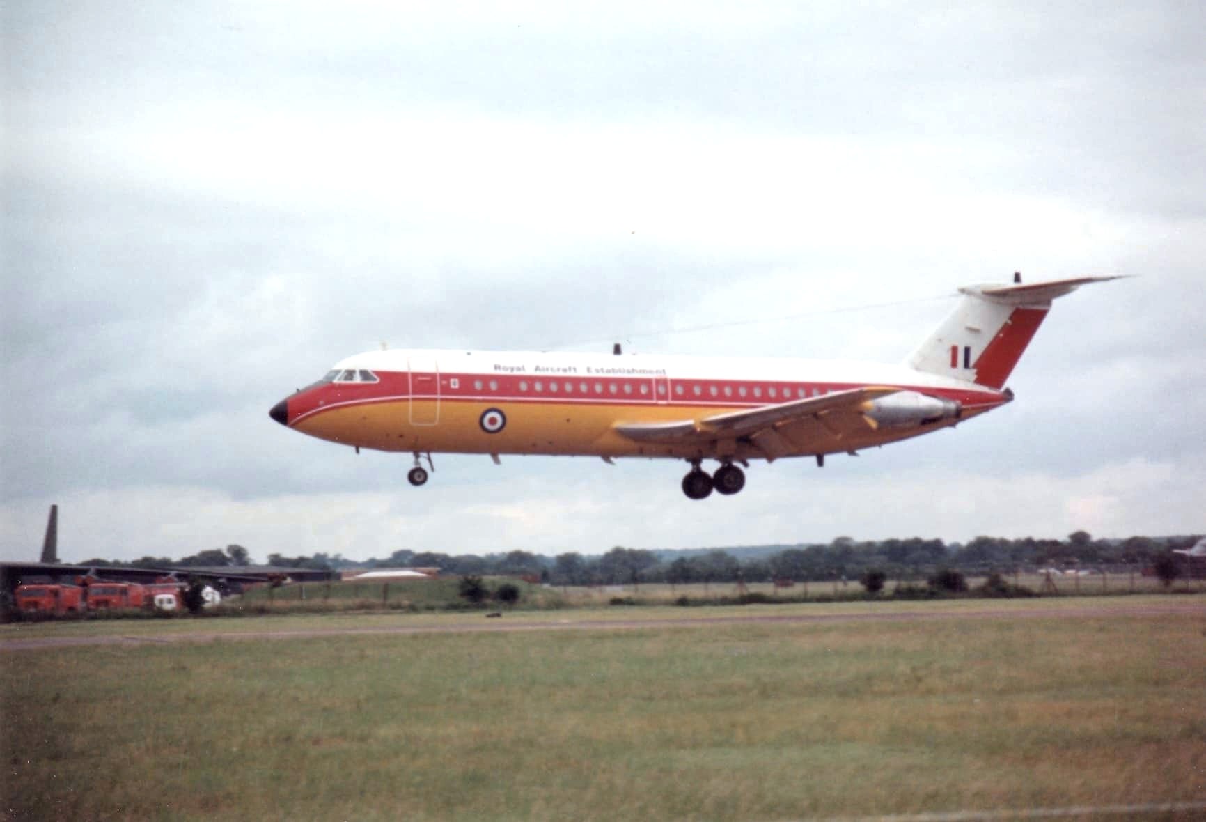 BAC 1-11 XX105 aircraft history and research