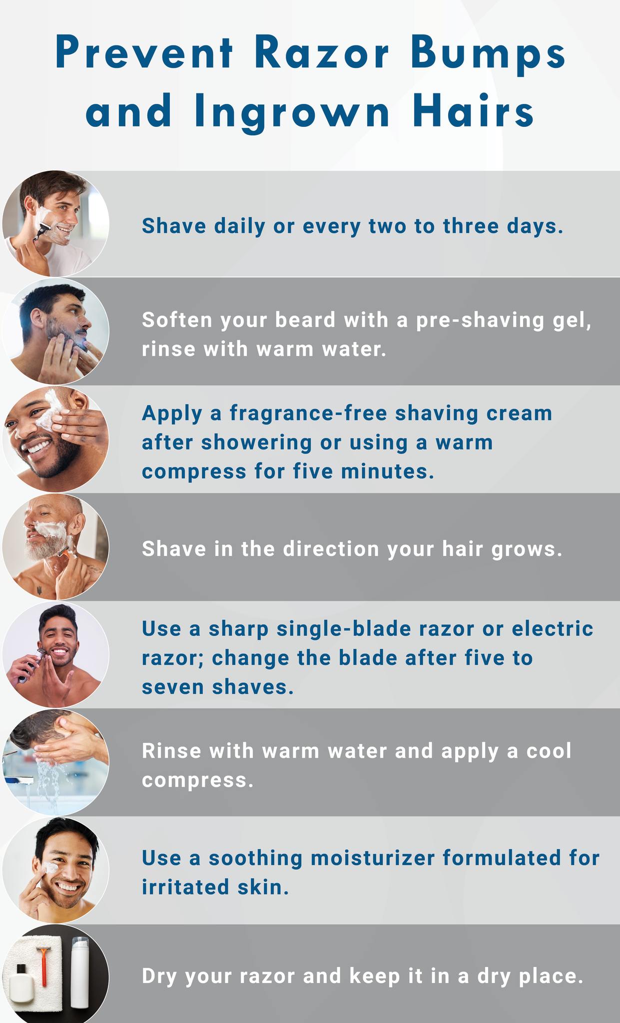 Men who shave sometimes... - Pinnacle Dermatology - Lombard | Facebook