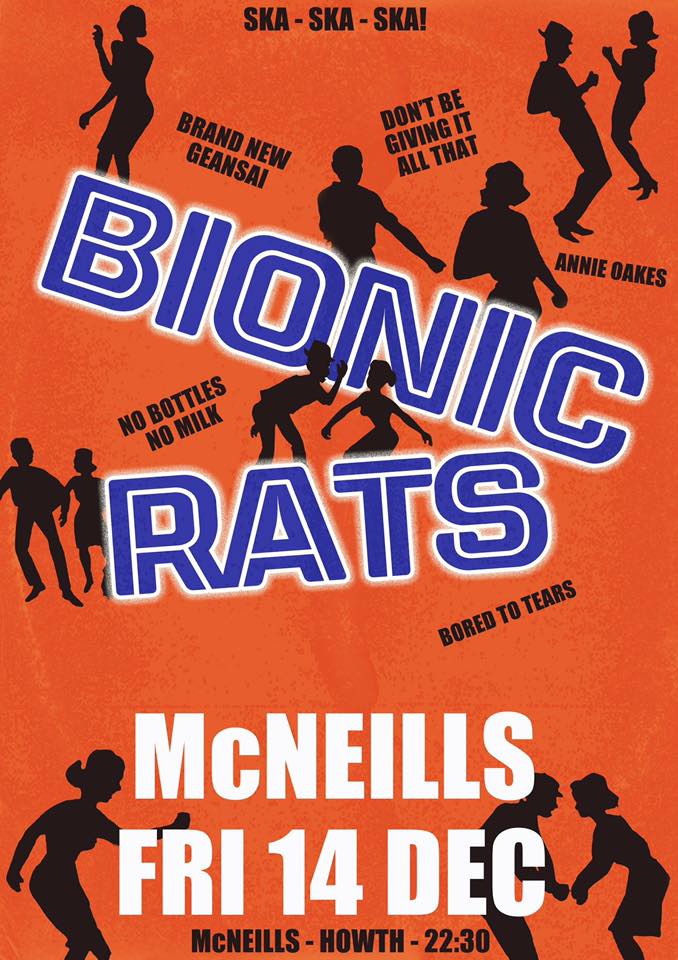 The Bionic Rats are back in Howth... - McNeill's of Howth