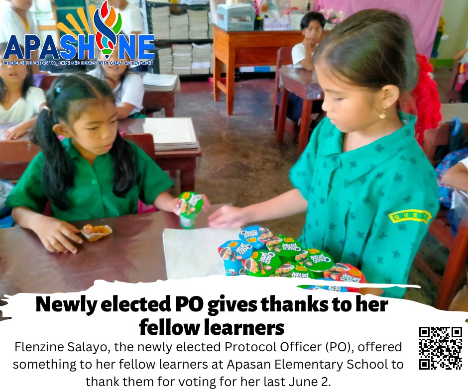 Newly elected PO... - DepEd Tayo Apasan ES - Quezon Province