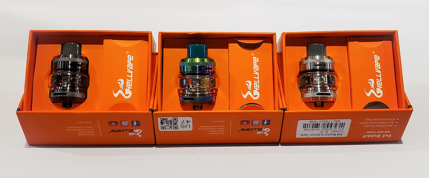 Up In Smoke - The Fat Rabbit sub-ohm tank has dual airflow...