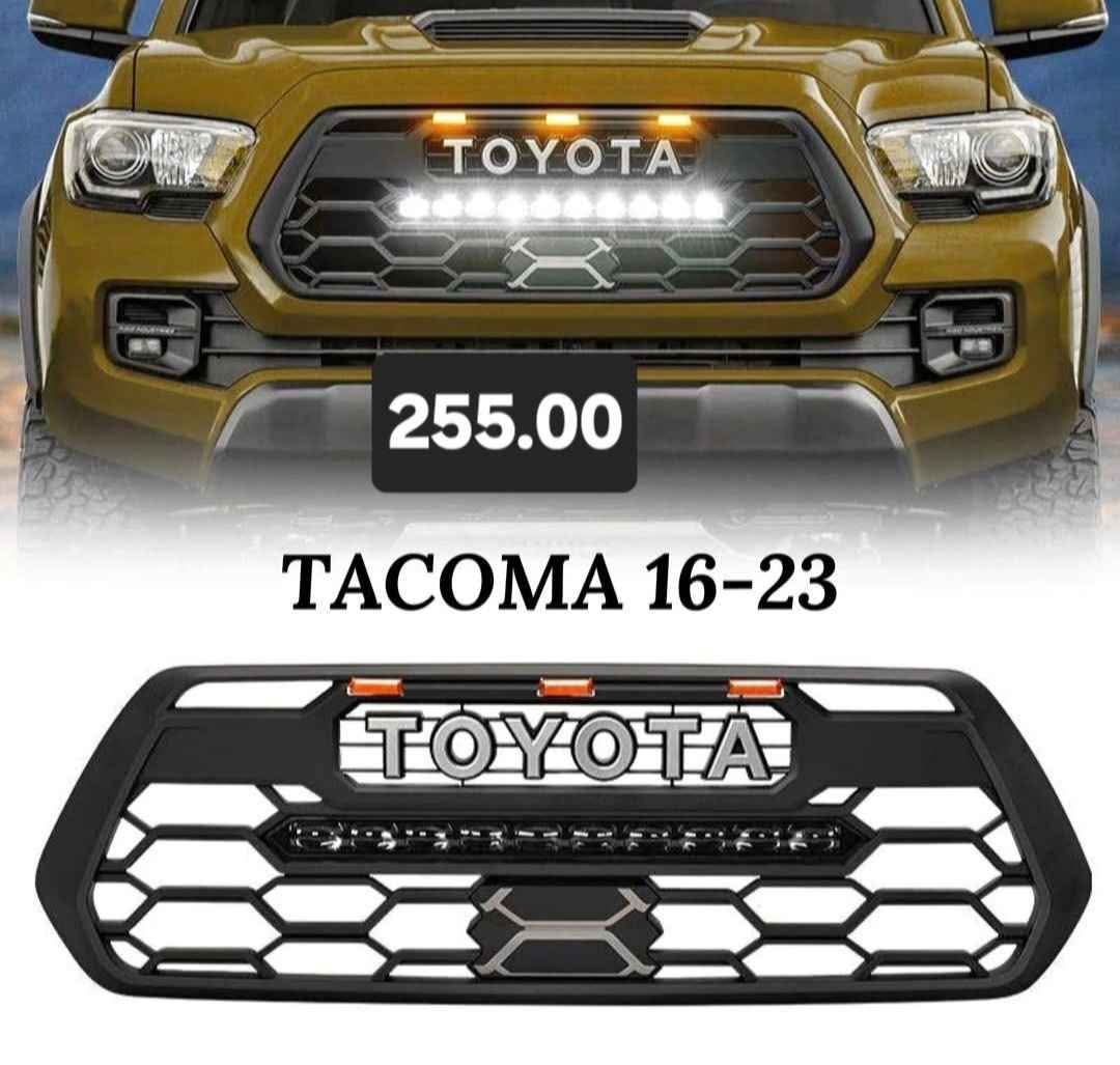 Paquete De 11 Luces LED Interiores AZUL Para Toyota Tacoma 2016-2022 | Incluye Mapa, Domo, Guantera