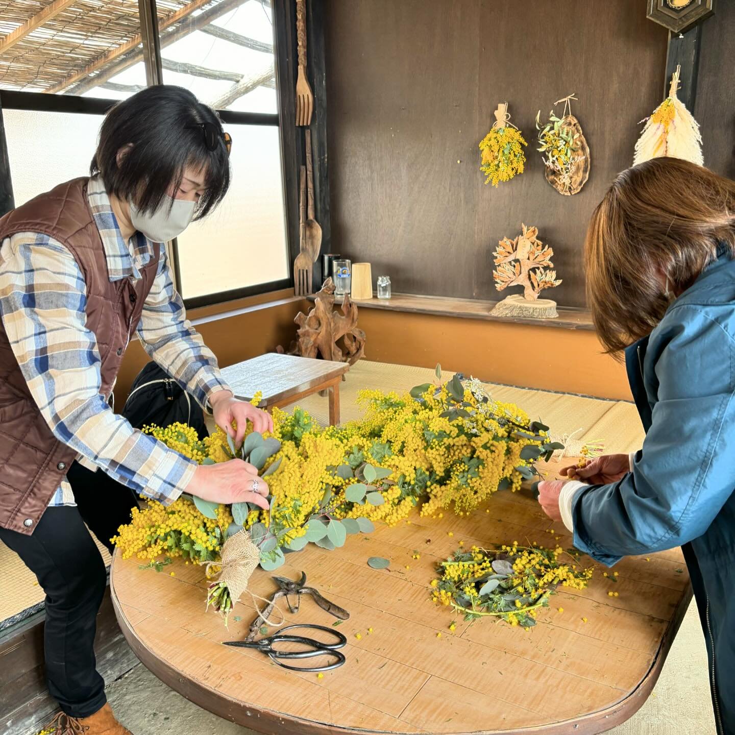 ふんわり*もりもりスモークツリースワッグ 富岡しゃくやく園 | Tomioka 