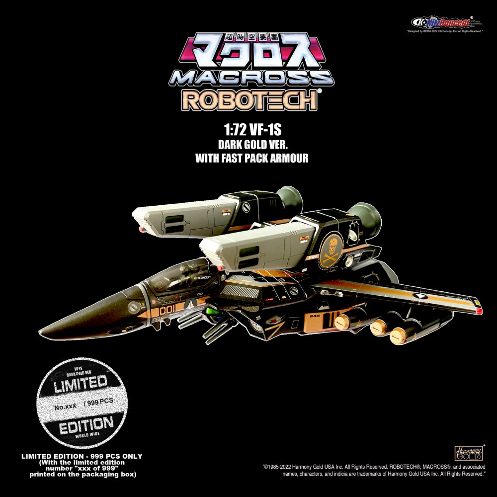 The KitzConcept Super Deformed VF-1J With Fastpack Armor Is Now
