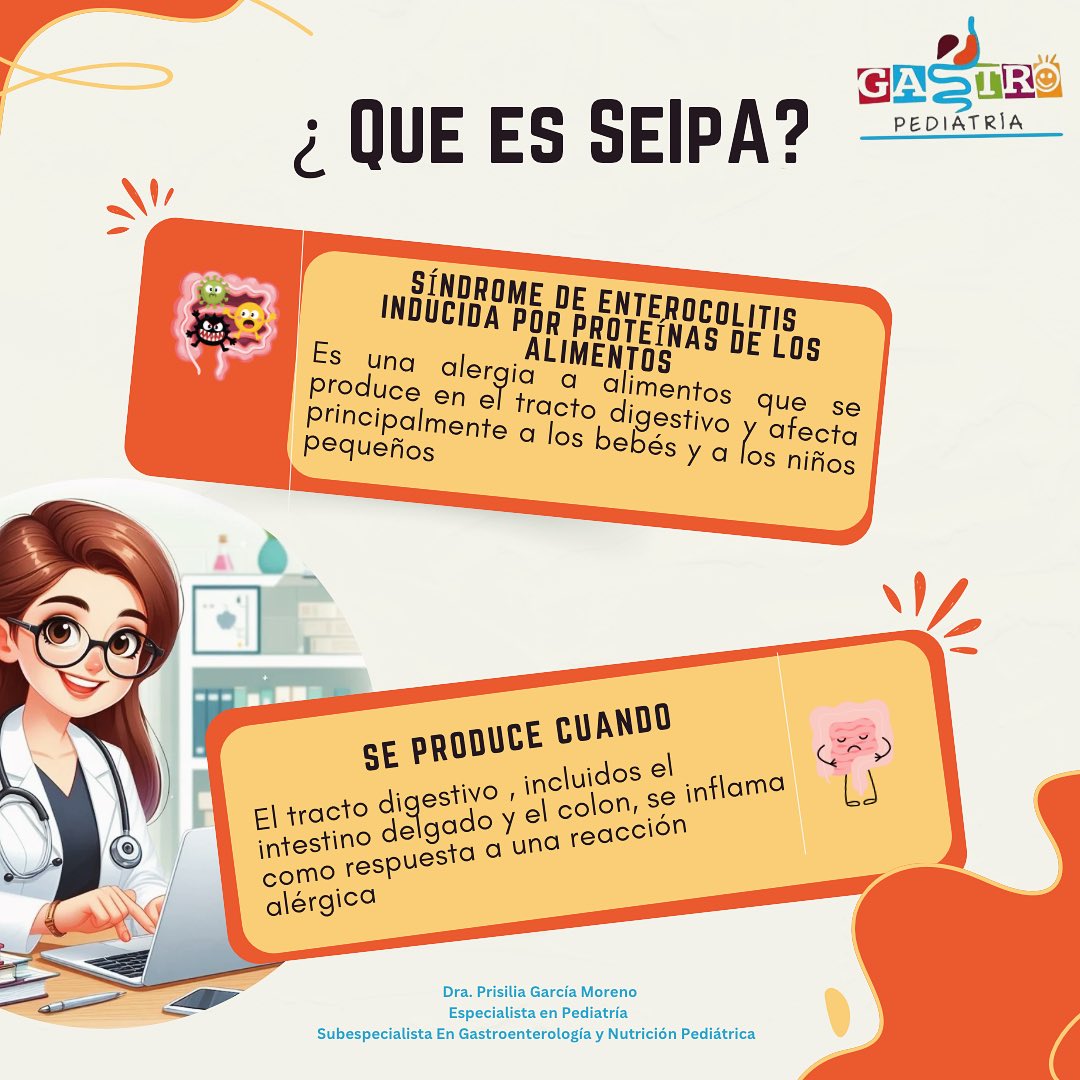 👩🏻‍⚕️ El síndrome de enterocolitis inducida por proteínas alimentarias ...