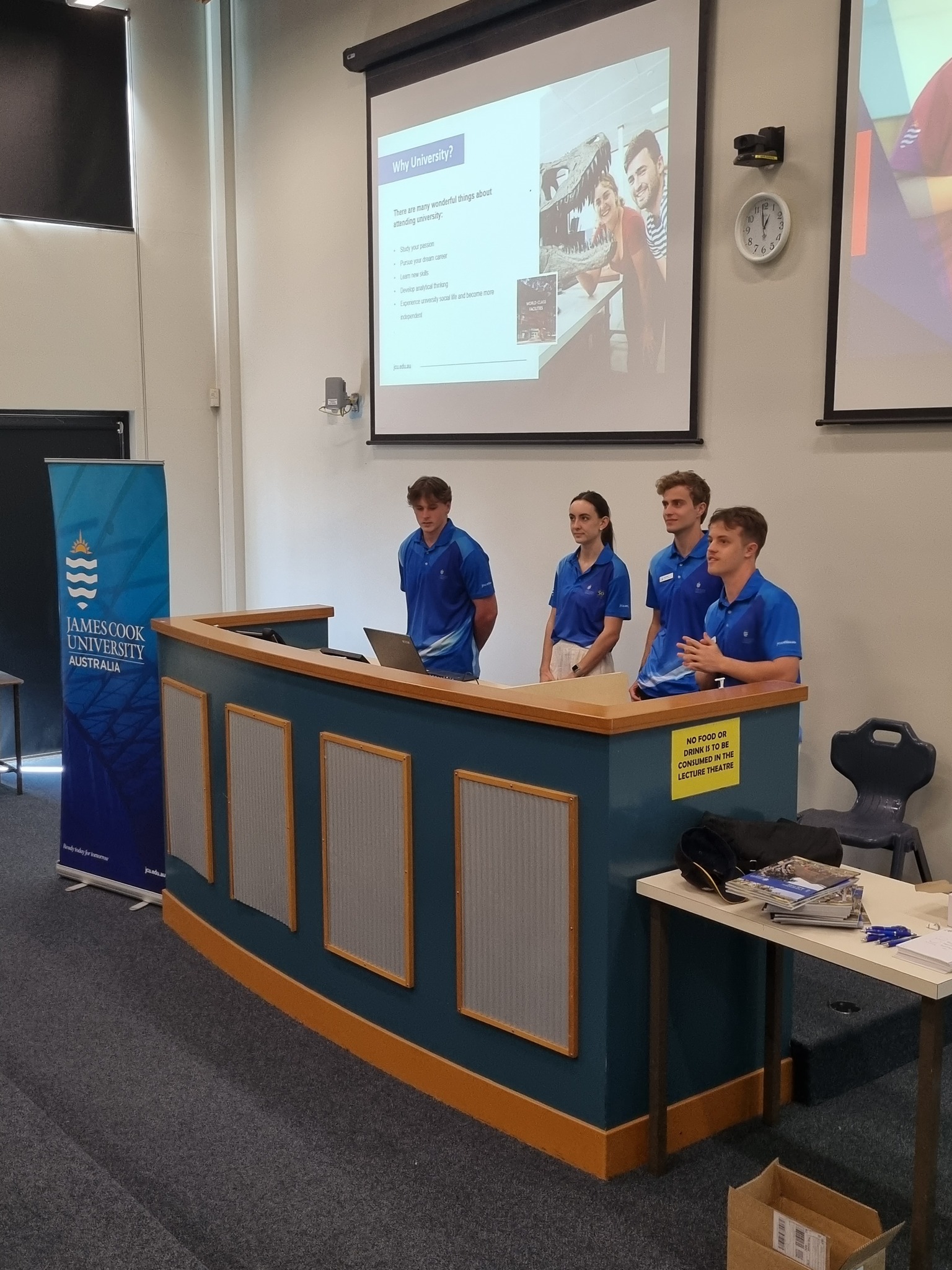 Gladstone - Today GSHS was lucky to have four student ambassadors from ...