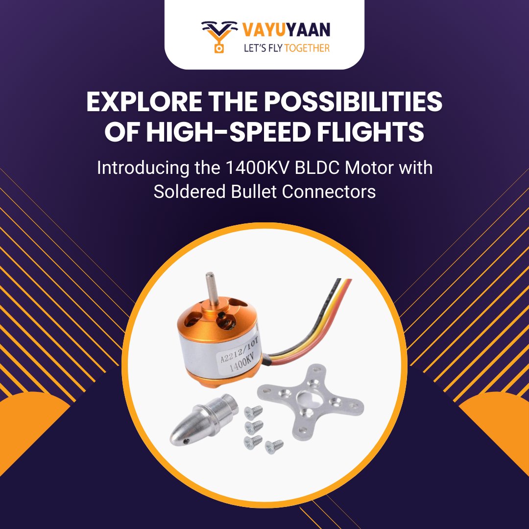 Vayuyaan - 🔍 Uncover the Mystery of A2212 1400KV BLDC Motor With ...