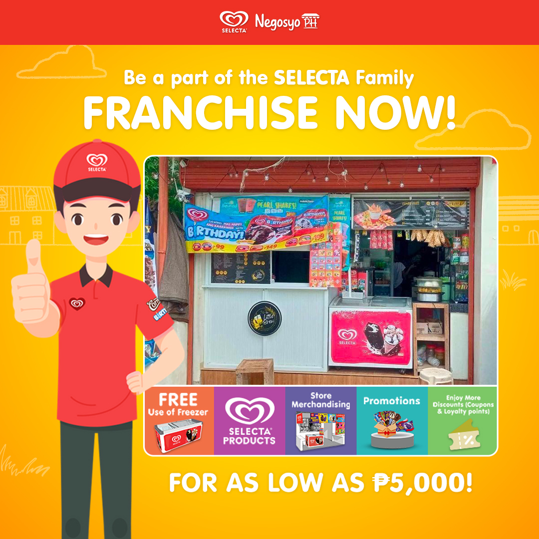 Selecta - INTERESADO KA BA MAG FRANCHISE AT MAGING RESELLER NG SELECTA ...