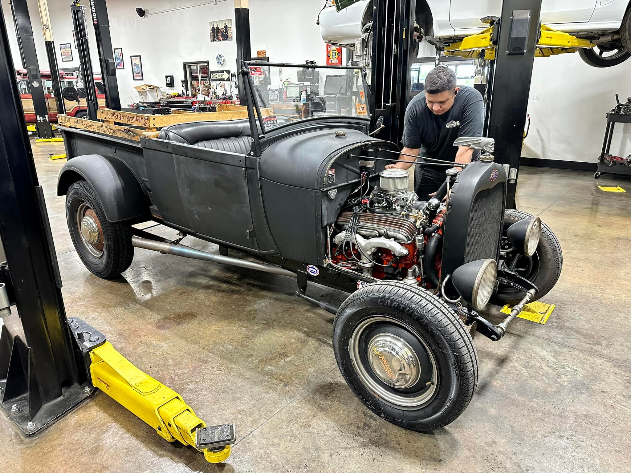 This throwback 1929 Ford Model A just... - Restoration Rods