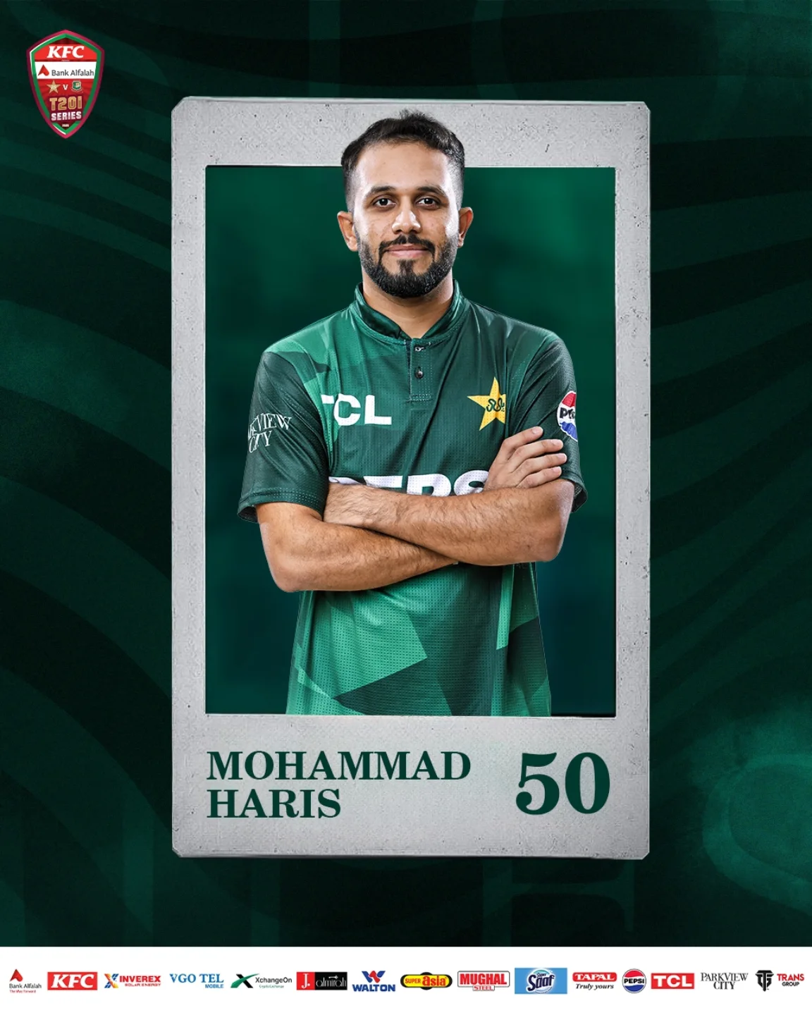 Pakistan - Mohammad Haris smashes his way to a maiden T20I half-century ...